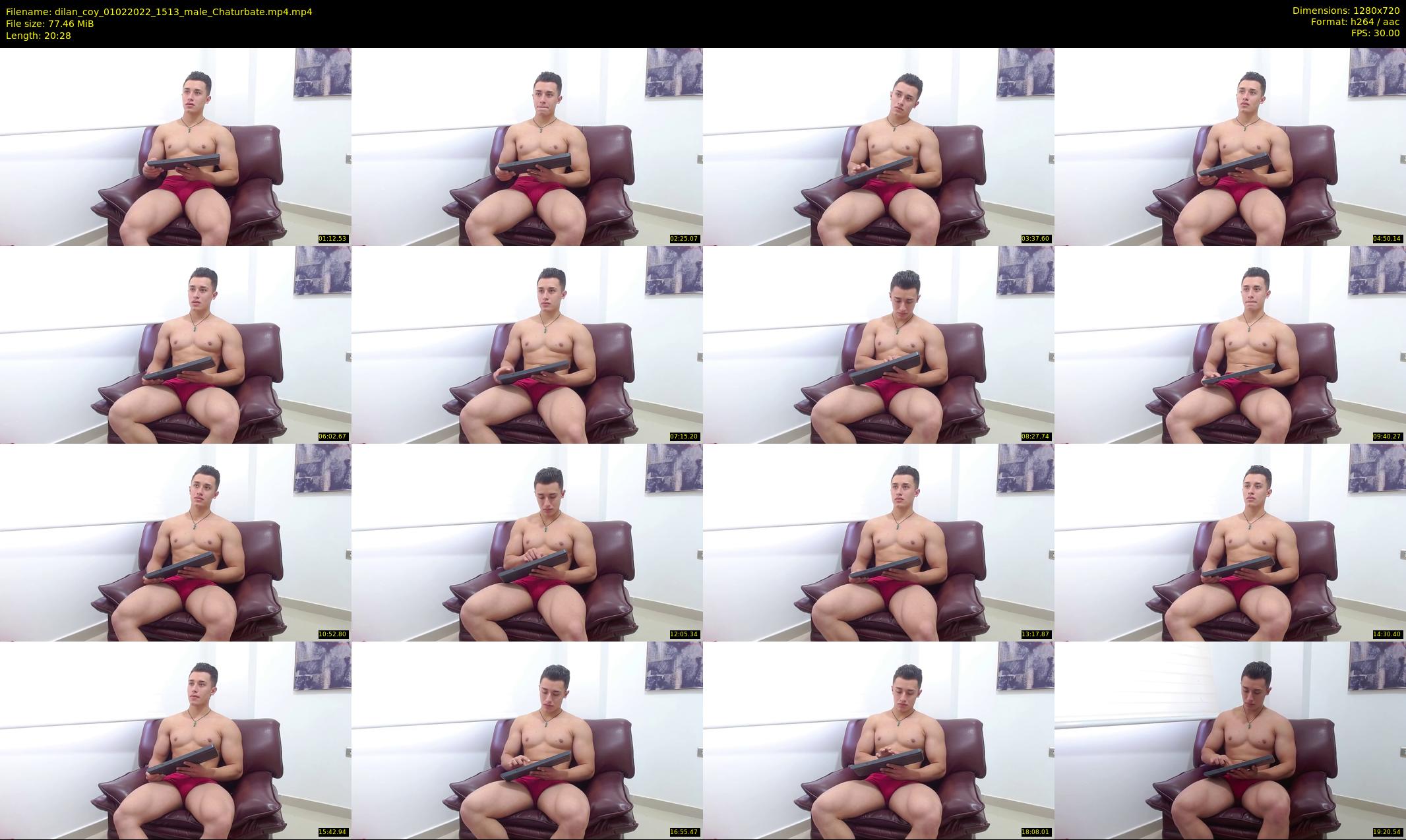 dilan_coy — 21 minute Chaturbate male cam show recording, 720p, Feb 1, 2022
