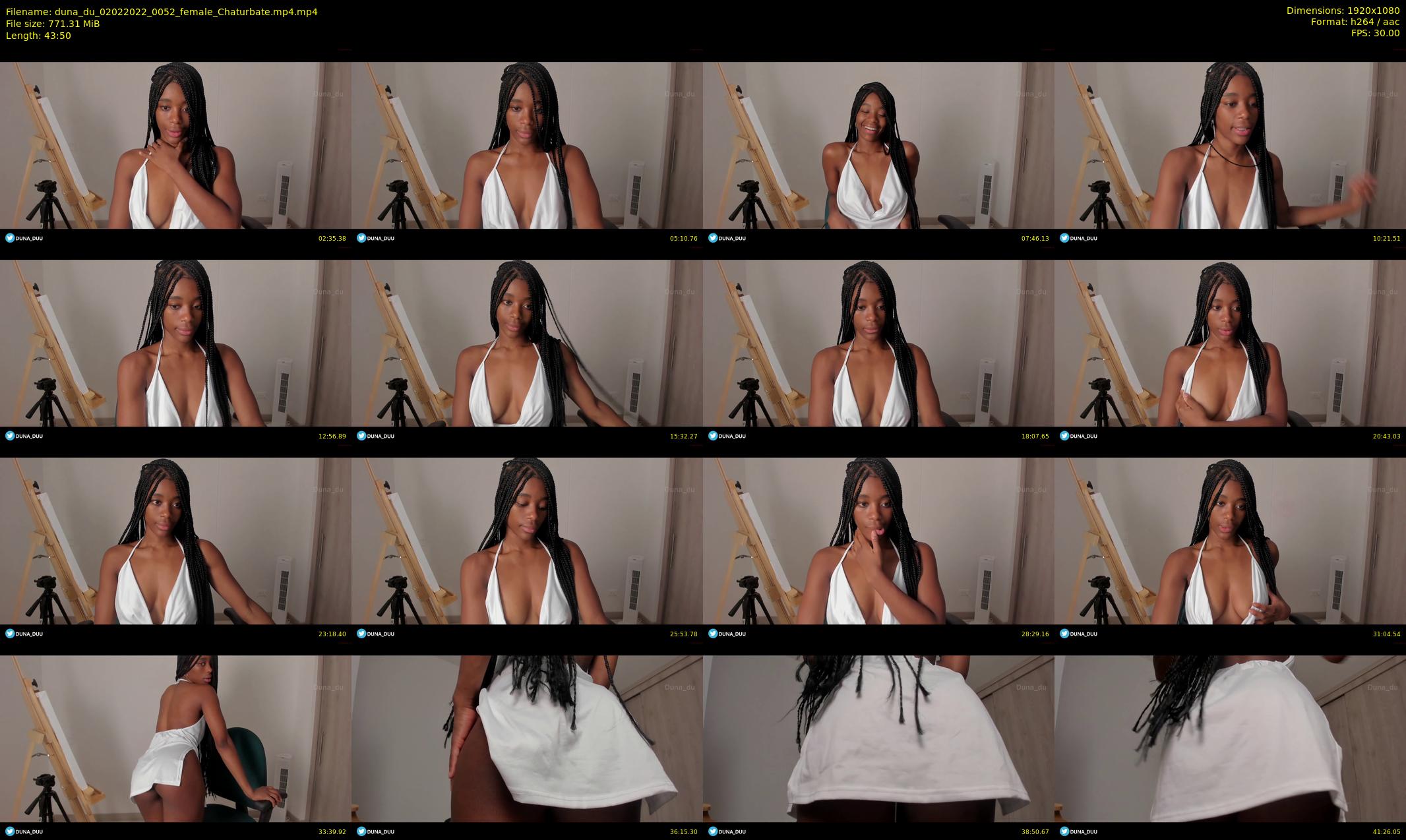duna_du — 44 minute Chaturbate female cam show recording, 1080p, Feb 2, 2022