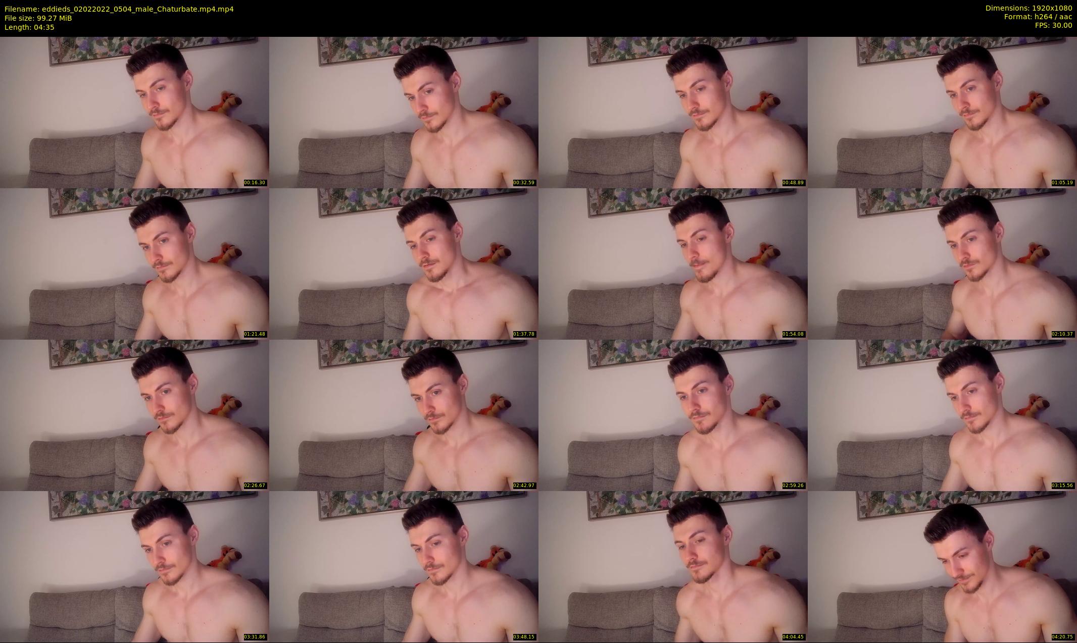 eddieds — 5 minute Chaturbate male cam show recording, 1080p, Feb 2, 2022