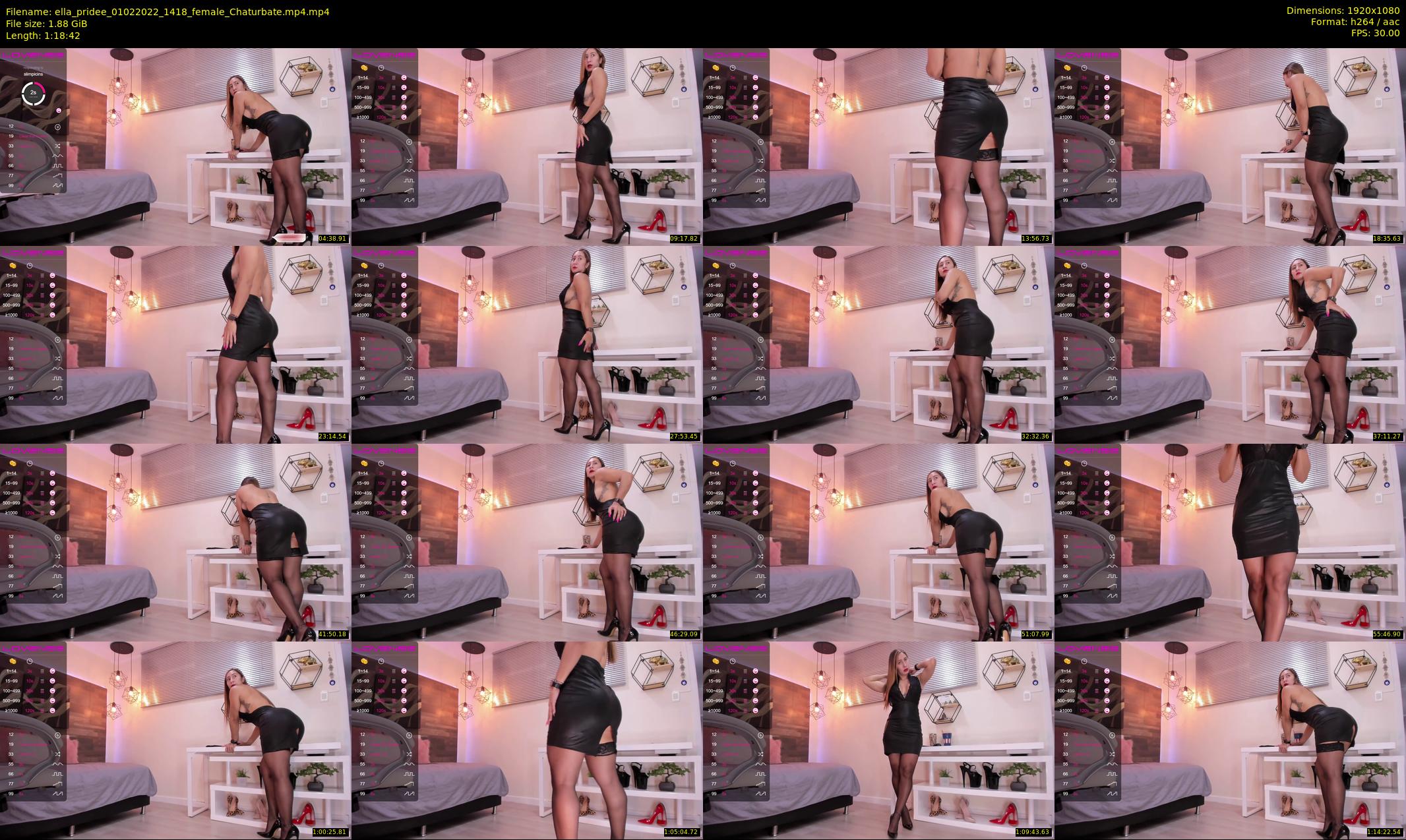 ella_pridee — 79 minute Chaturbate female cam show recording, 1080p, Feb 1, 2022