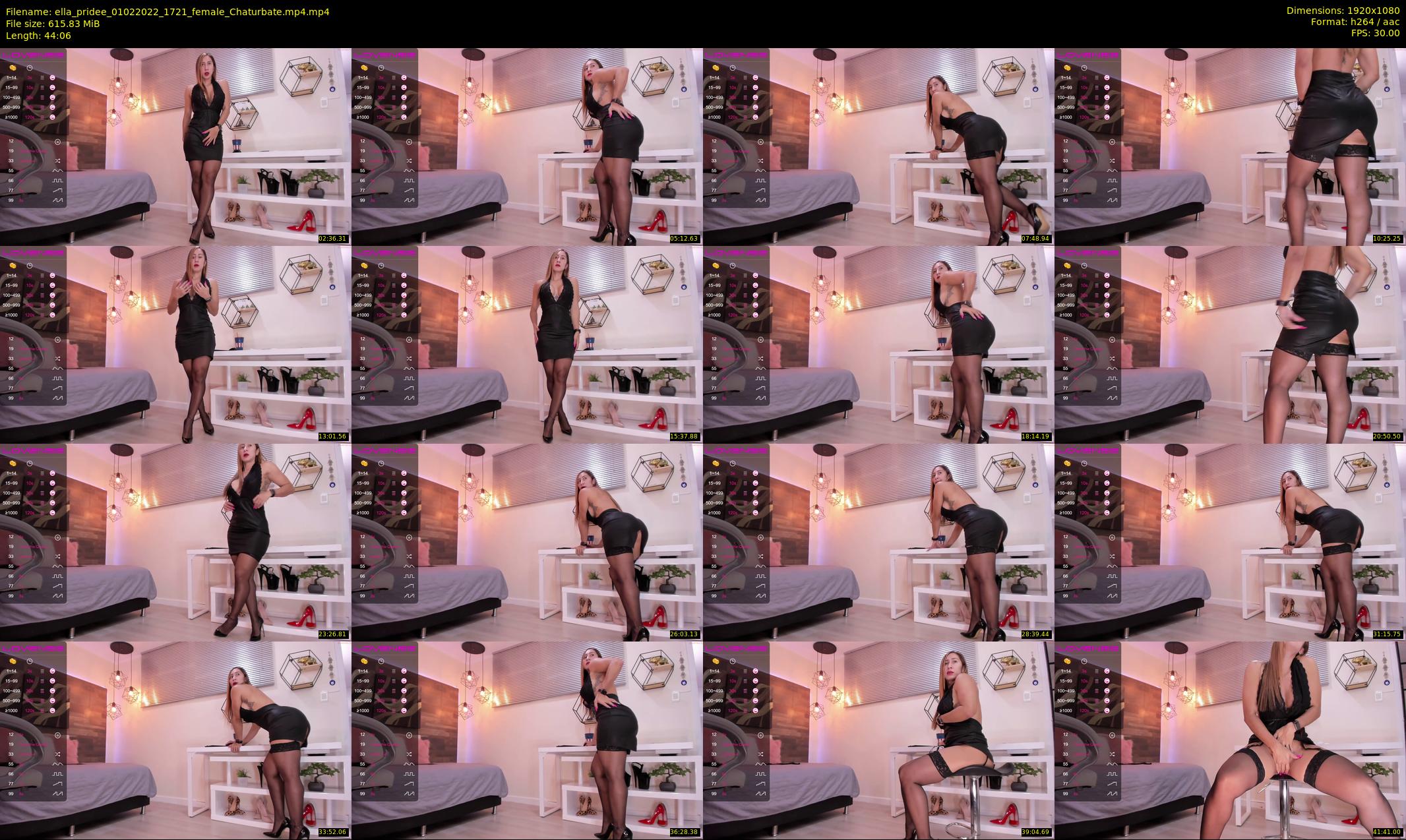 ella_pridee — 45 minute Chaturbate female cam show recording, 1080p, Feb 1, 2022