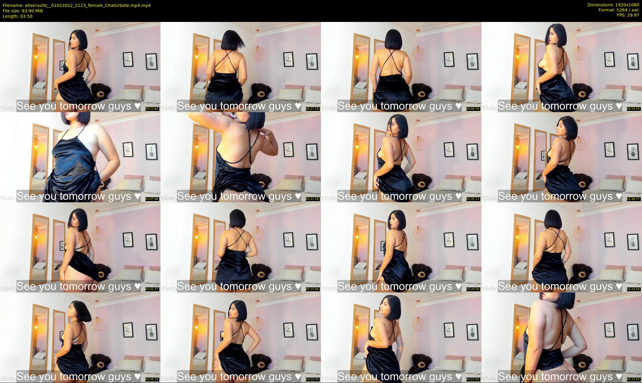 ellakravitz_ — 4 minute Chaturbate female cam show recording, 1080p, Feb 1, 2022