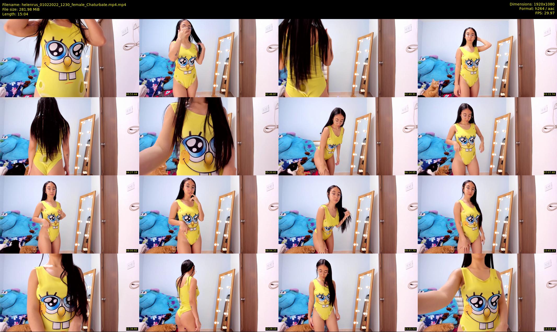 helenrus — 16 minute Chaturbate female cam show recording, 1080p, Feb 1, 2022