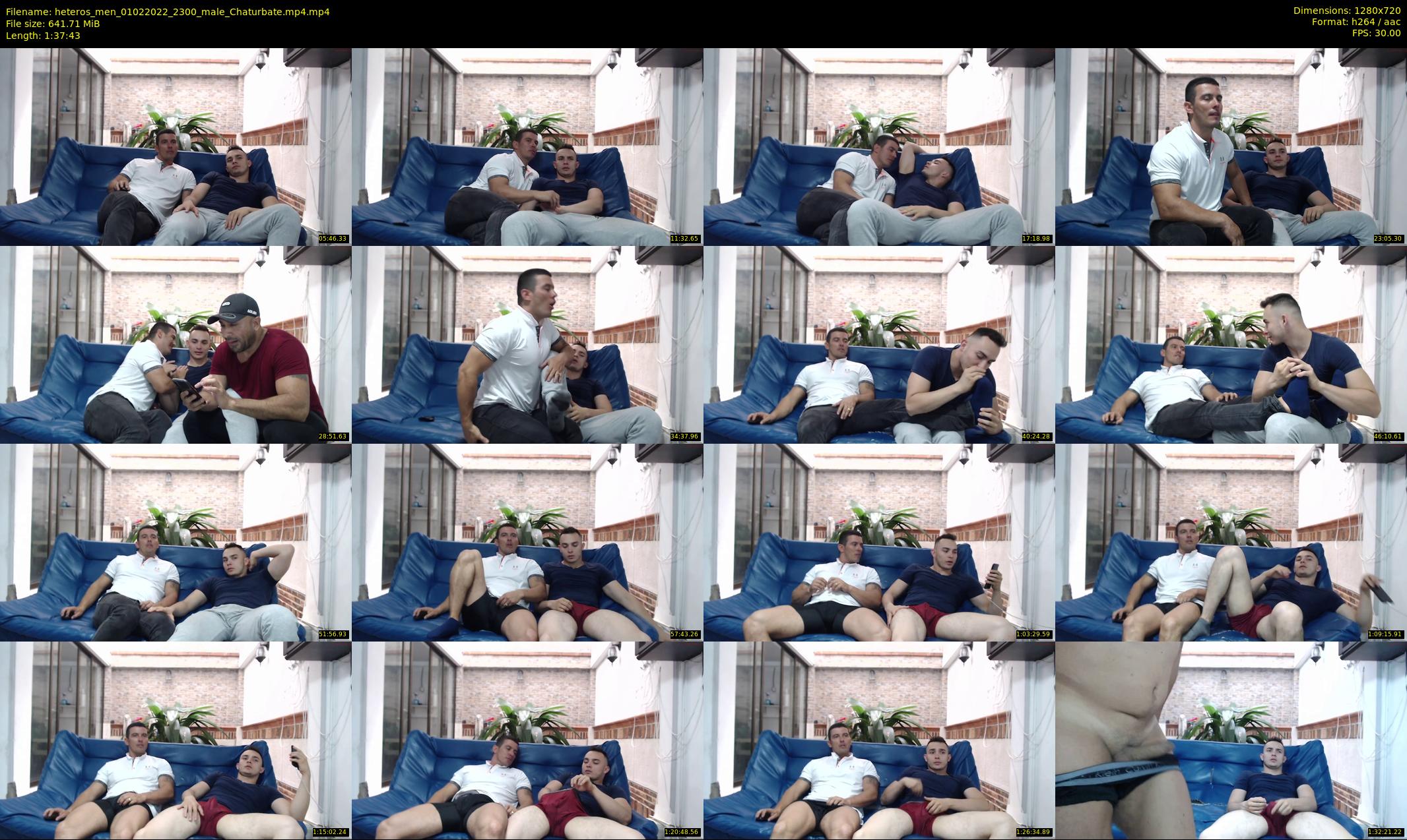 heteros_men — 98 minute Chaturbate male cam show recording, 720p, Feb 1, 2022