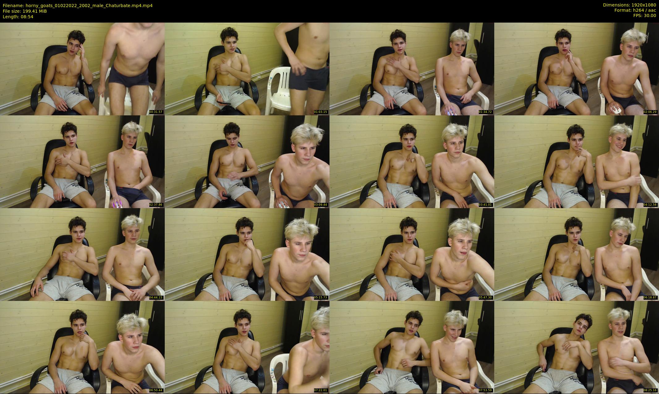 horny_goats — 9 minute Chaturbate male cam show recording, 1080p, Feb 1, 2022