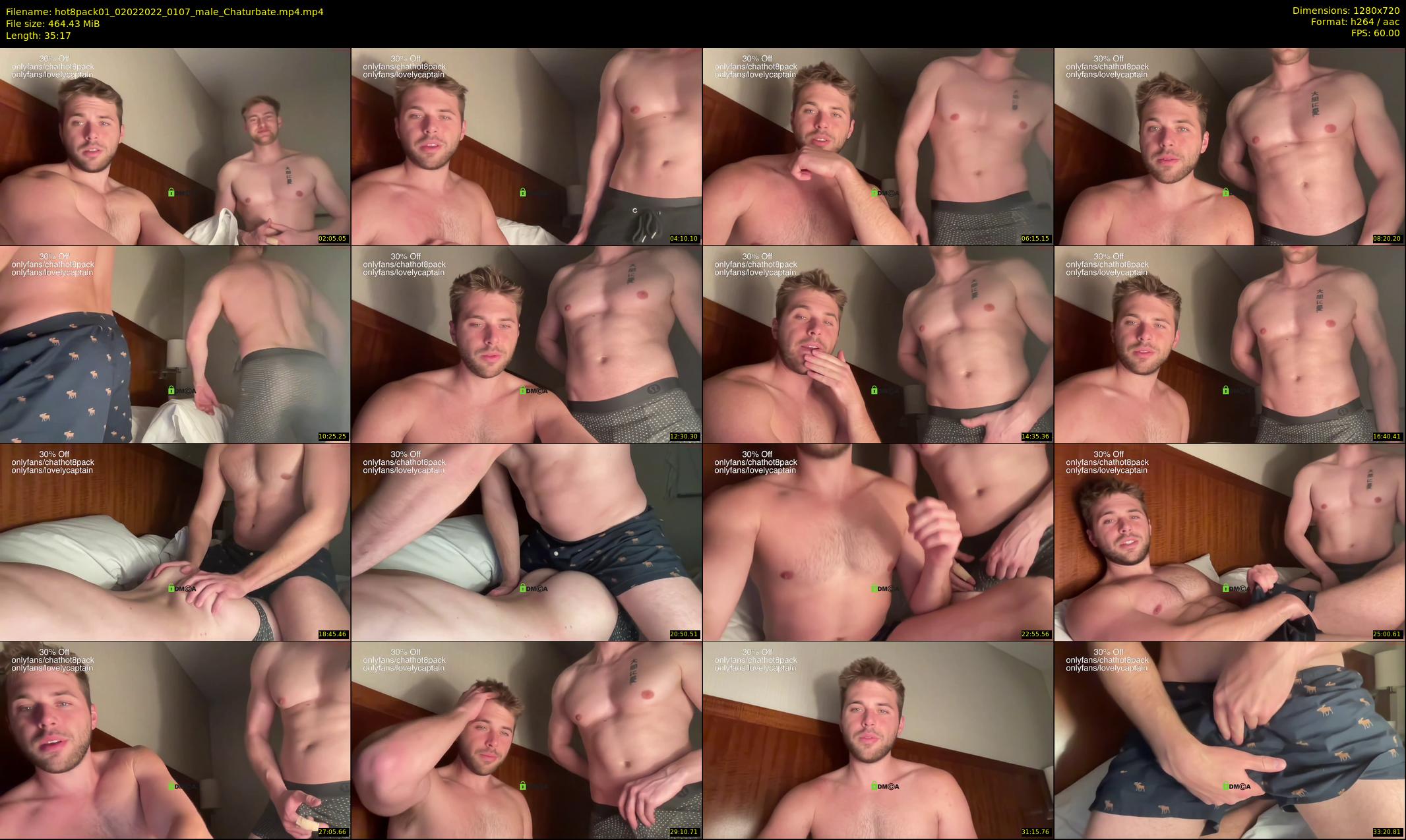 hot8pack01 — 36 minute Chaturbate male cam show recording, 720p, Feb 2, 2022