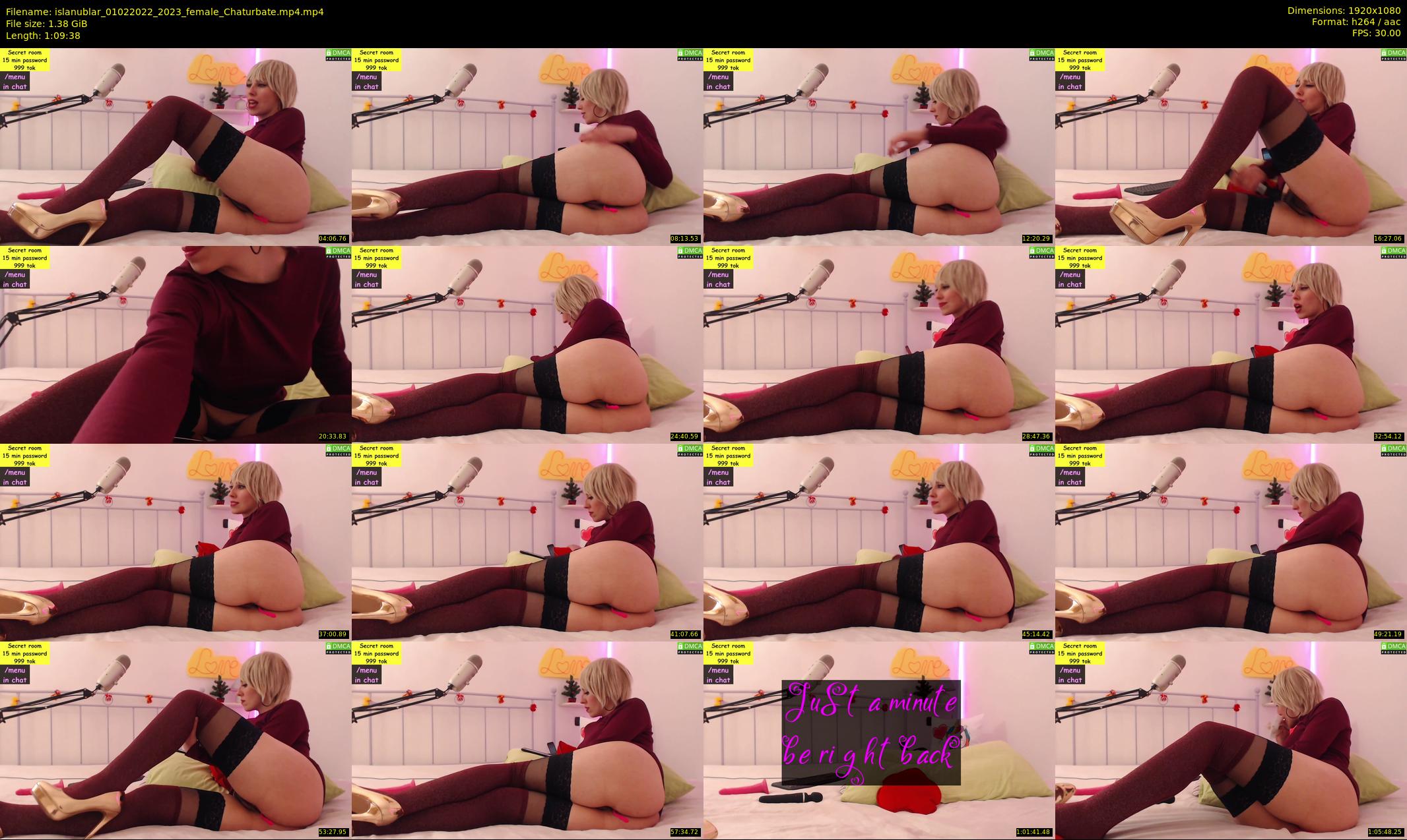 islanublar — 70 minute Chaturbate female cam show recording, 1080p, Feb 1, 2022