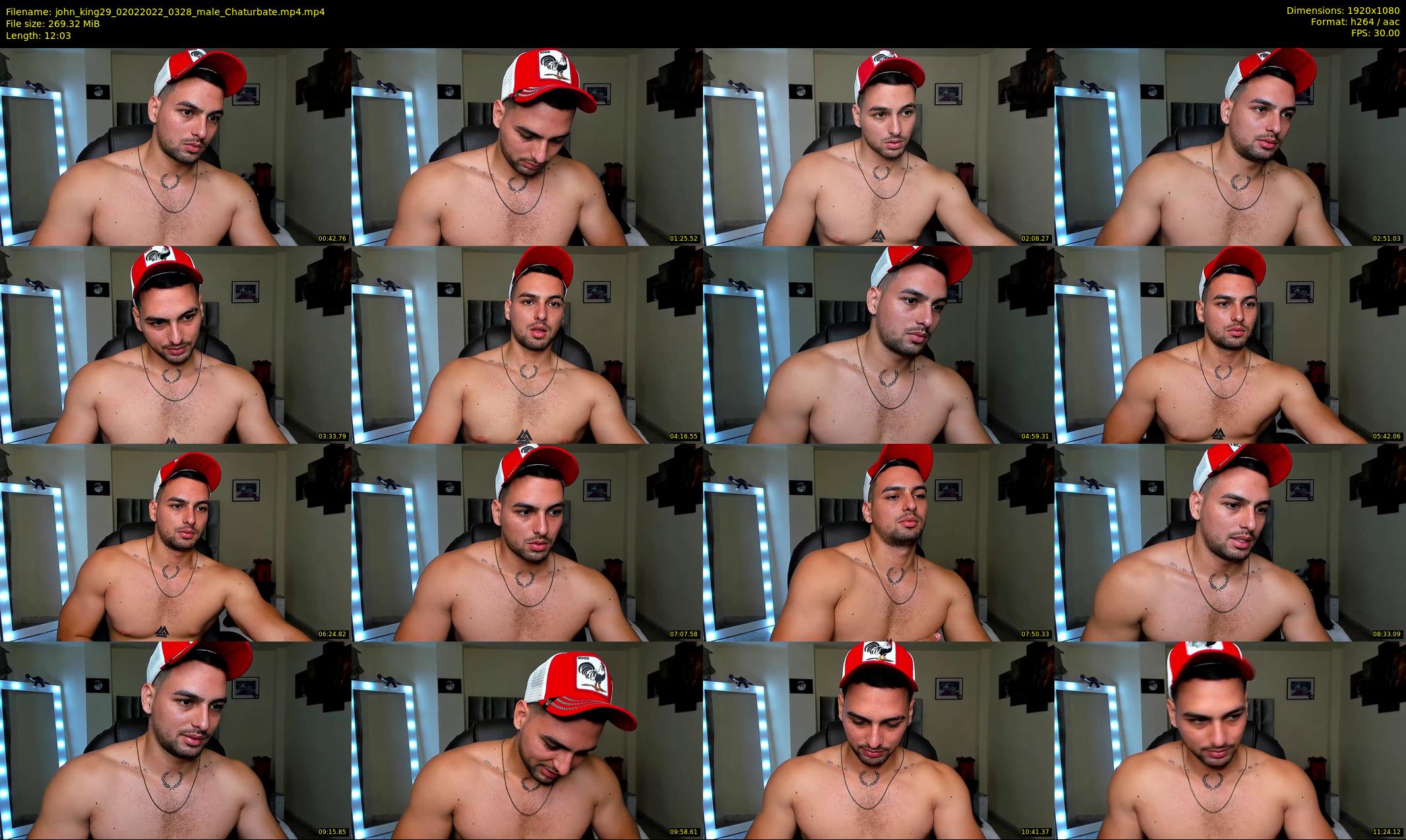 john_king29 — 13 minute Chaturbate male cam show recording, 1080p, Feb 2, 2022