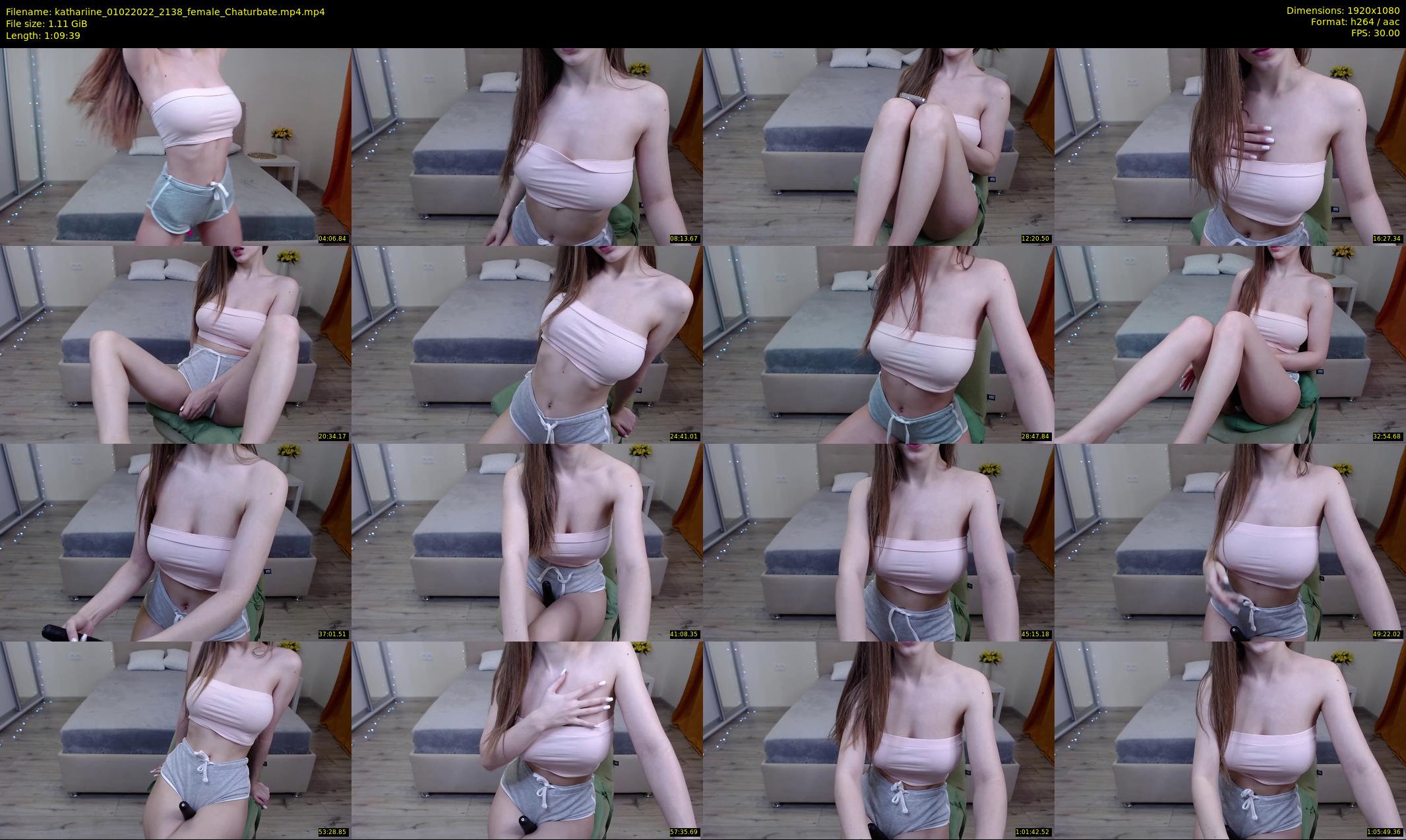 kathariine — 70 minute Chaturbate female cam show recording, 1080p, Feb 1, 2022