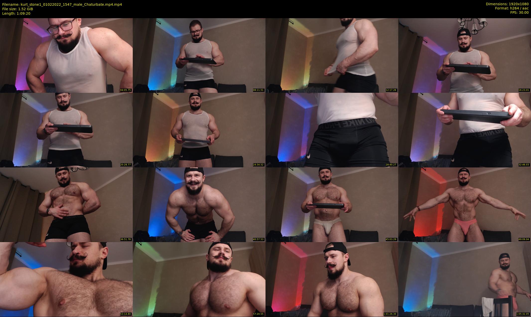 kurt_stone1 — 70 minute Chaturbate male cam show recording, 1080p, Feb 1, 2022
