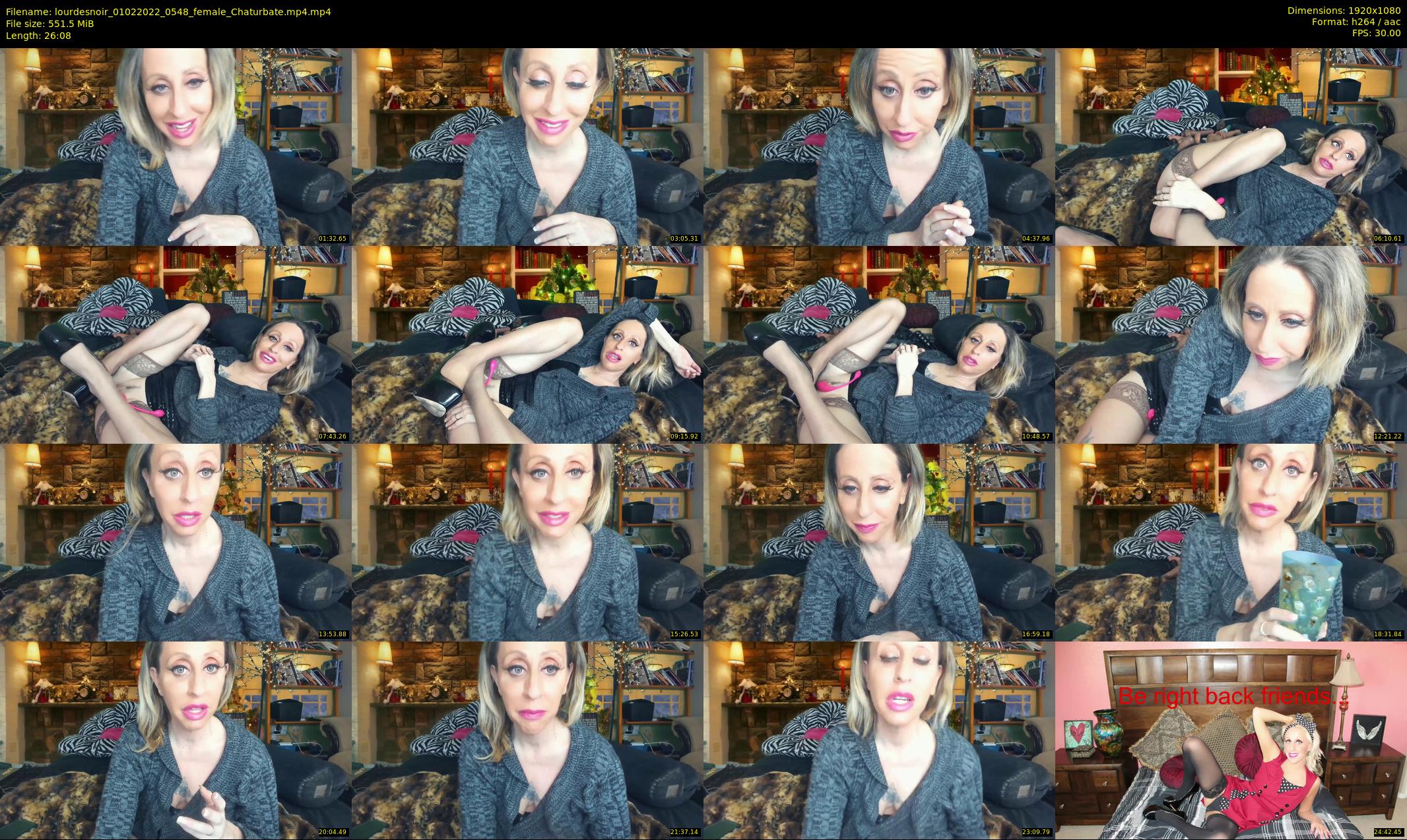 lourdesnoir — 27 minute Chaturbate female cam show recording, 1080p, Feb 1, 2022