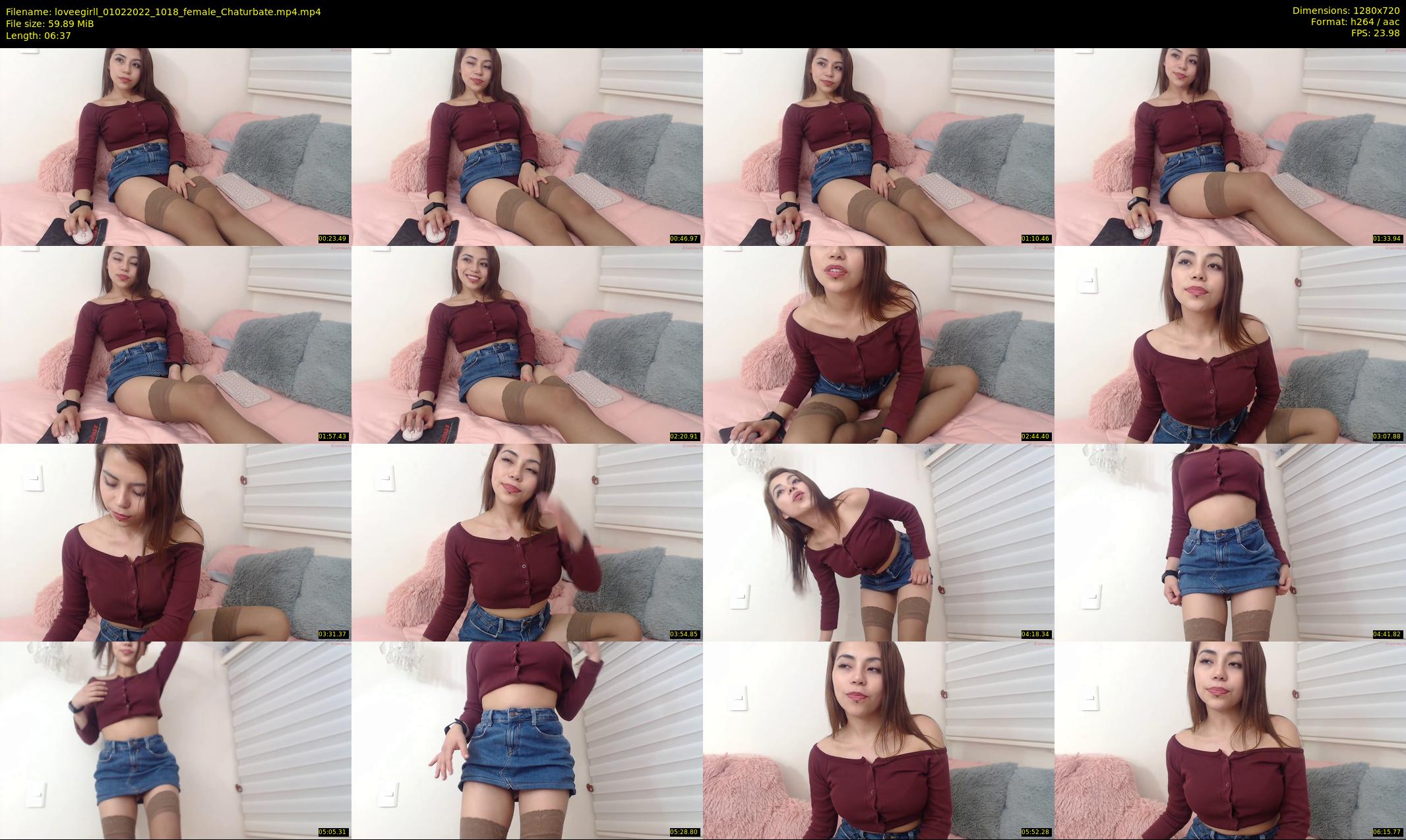 loveegirll — 7 minute Chaturbate female cam show recording, 720p, Feb 1, 2022