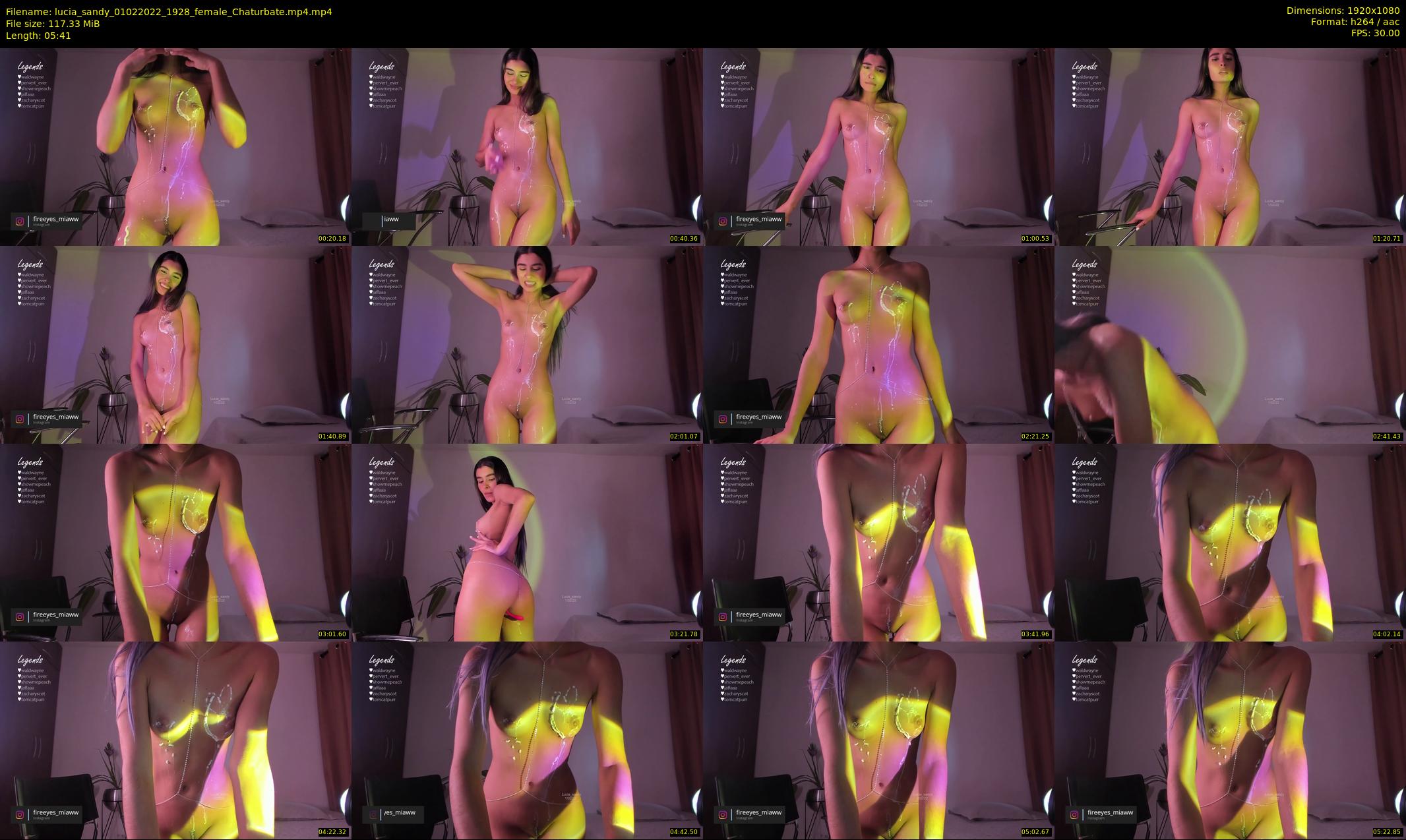 lucia_sandy — 6 minute Chaturbate female cam show recording, 1080p, Feb 1, 2022