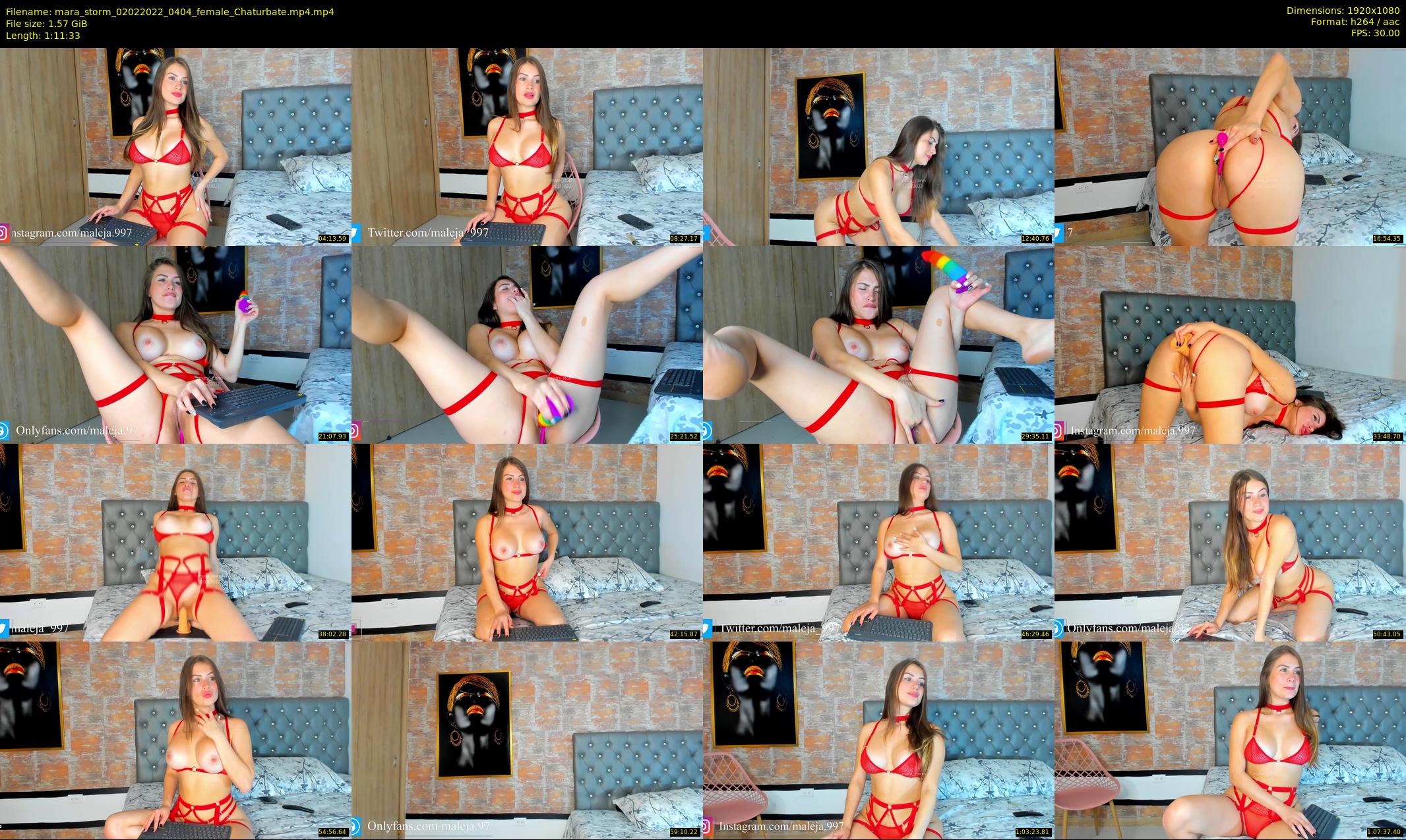 mara_storm — 72 minute Chaturbate female cam show recording, 1080p, Feb 2, 2022