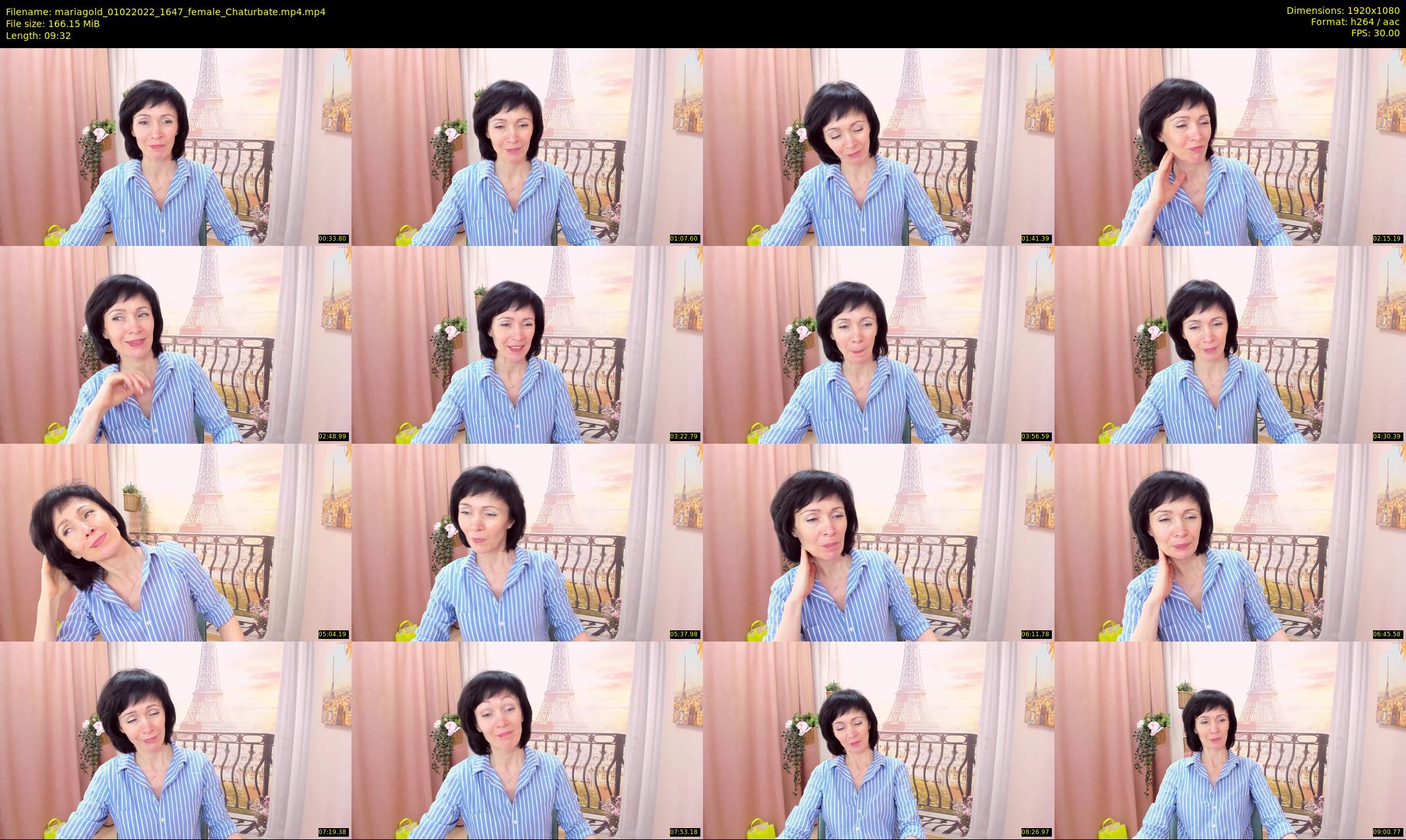 mariagold — 10 minute Chaturbate female cam show recording, 1080p, Feb 1, 2022