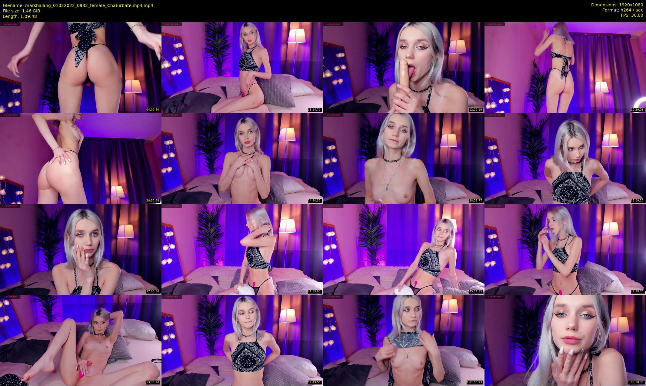 marshalang — 70 minute Chaturbate couple cam show recording, 1080p, Feb 1, 2022