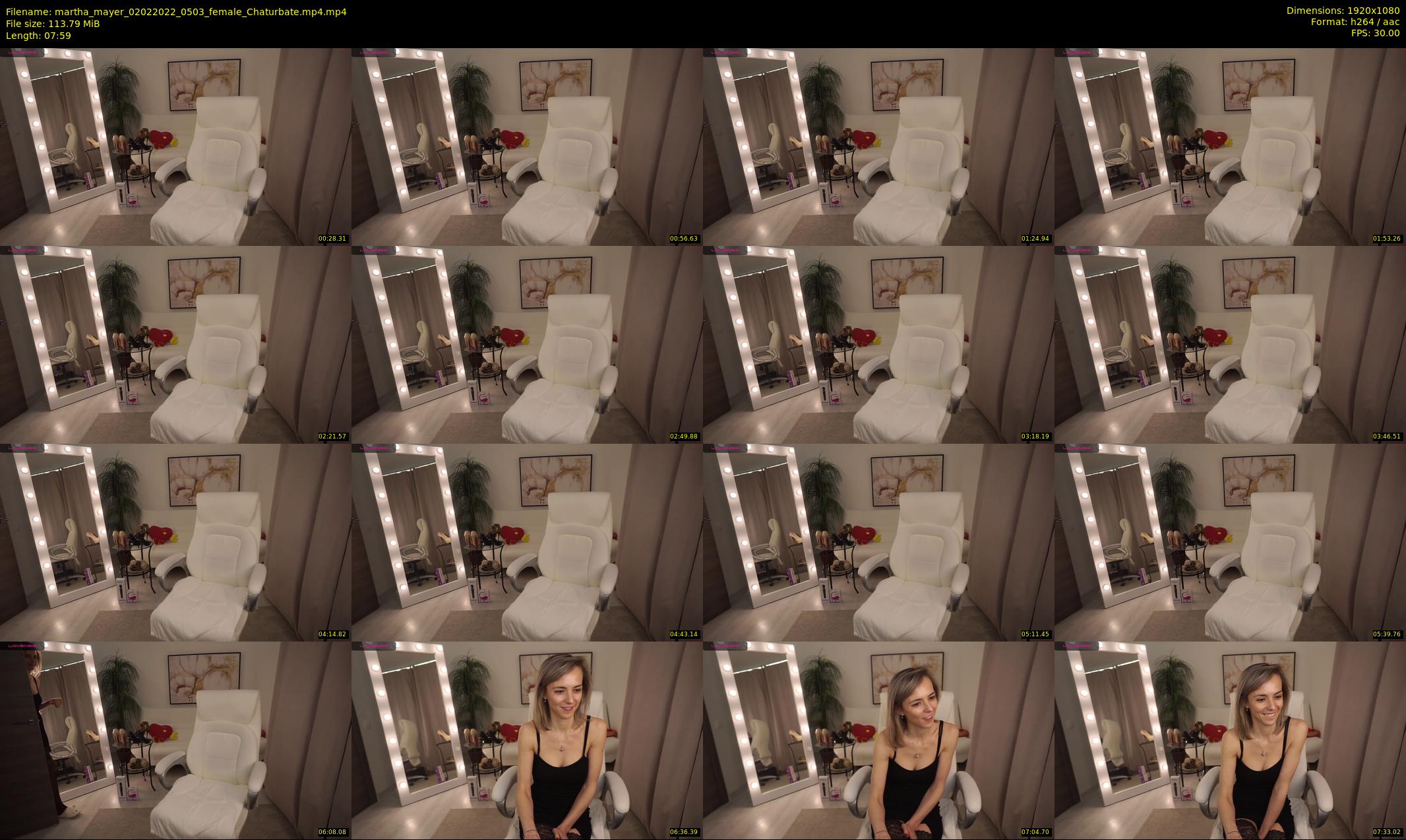 martha_mayer — 8 minute Chaturbate female cam show recording, 1080p, Feb 2, 2022