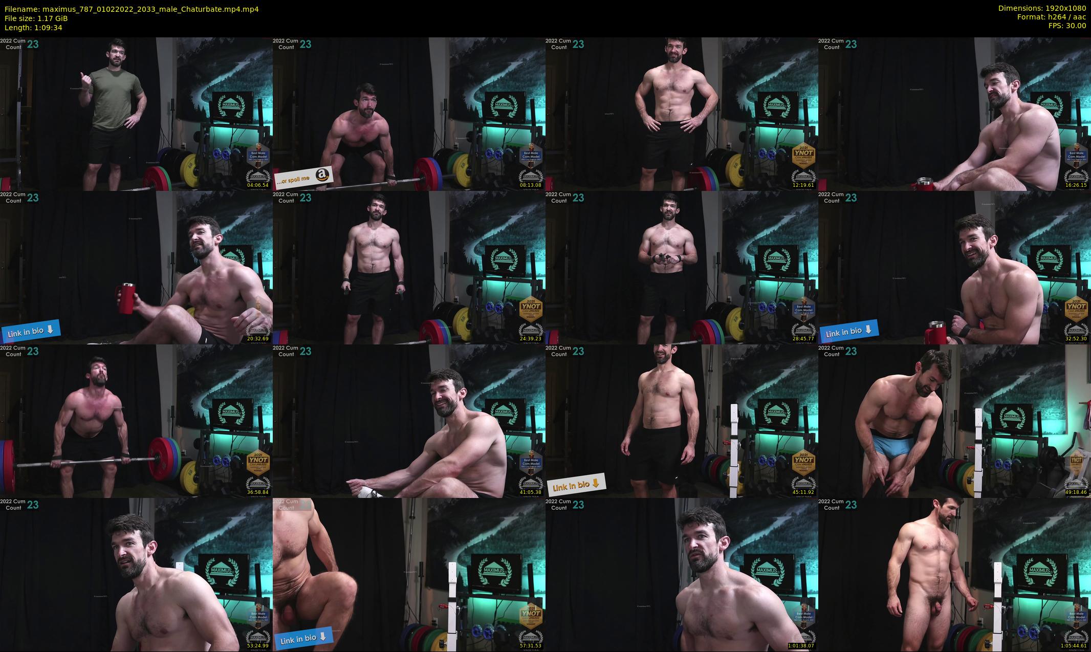 maximus_787 — 70 minute Chaturbate male cam show recording, 1080p, Feb 1, 2022