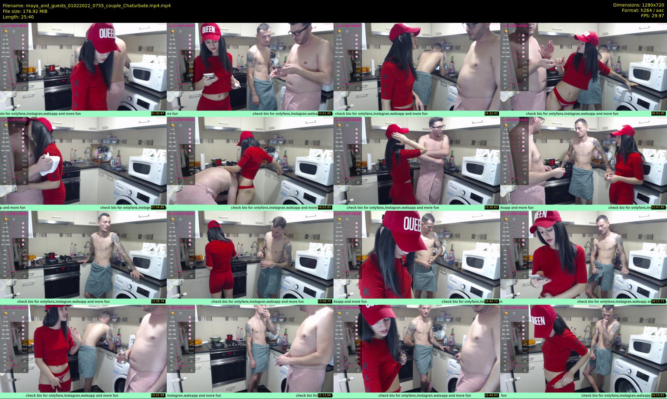 maya_and_guests — 26 minute Chaturbate couple cam show recording, 720p, Feb 1, 2022