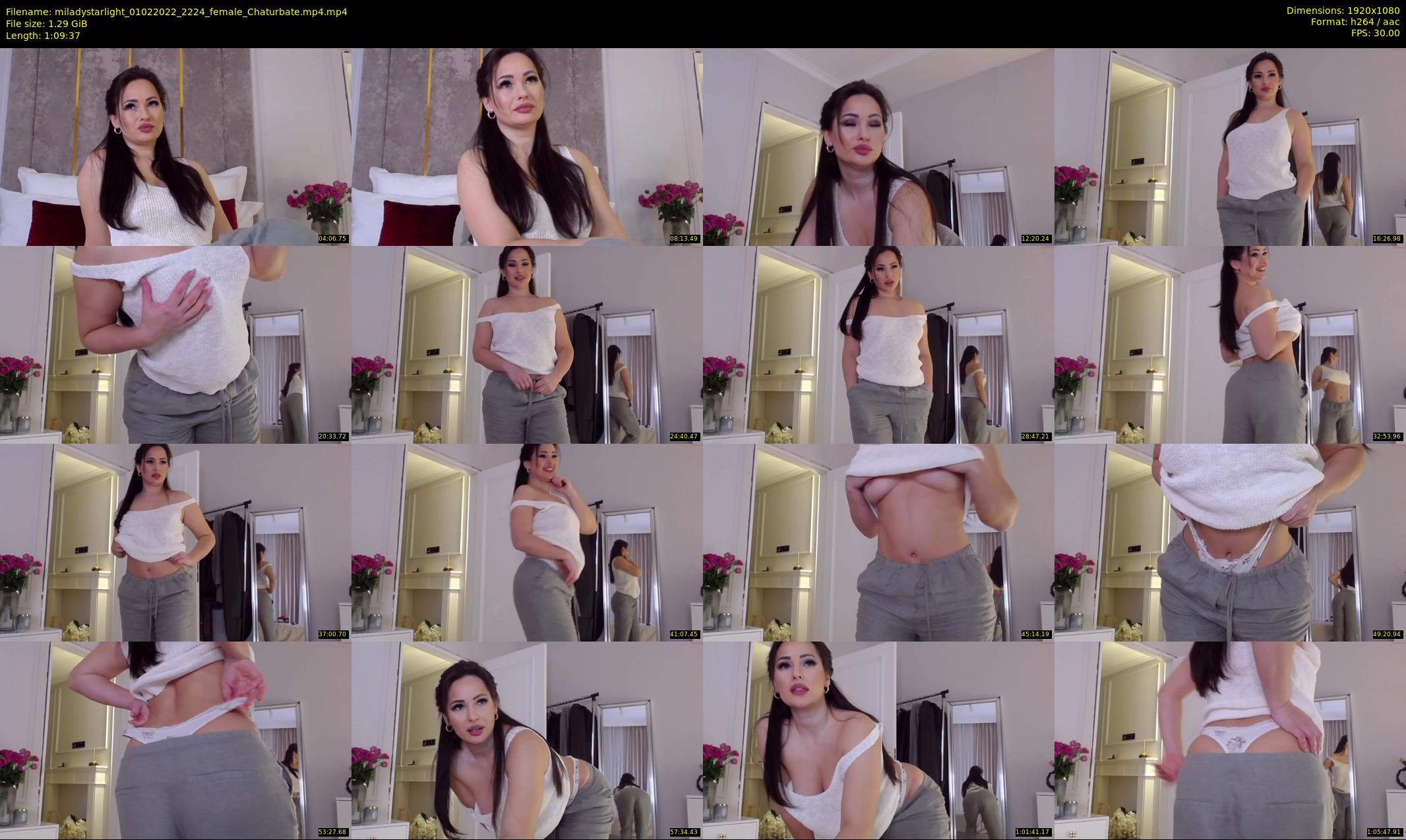 miladystarlight — 70 minute Chaturbate female cam show recording, 1080p, Feb 1, 2022