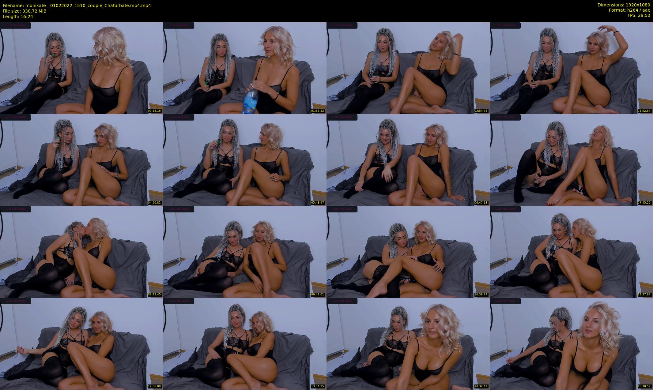 monikate_ — 17 minute Chaturbate couple cam show recording, 1080p, Feb 1, 2022