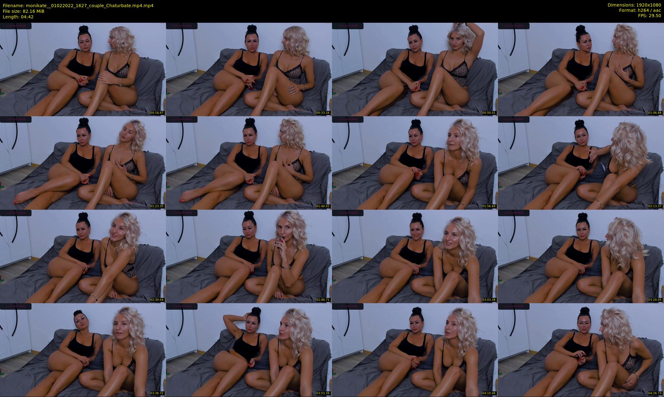 monikate_ — 5 minute Chaturbate couple cam show recording, 1080p, Feb 1, 2022