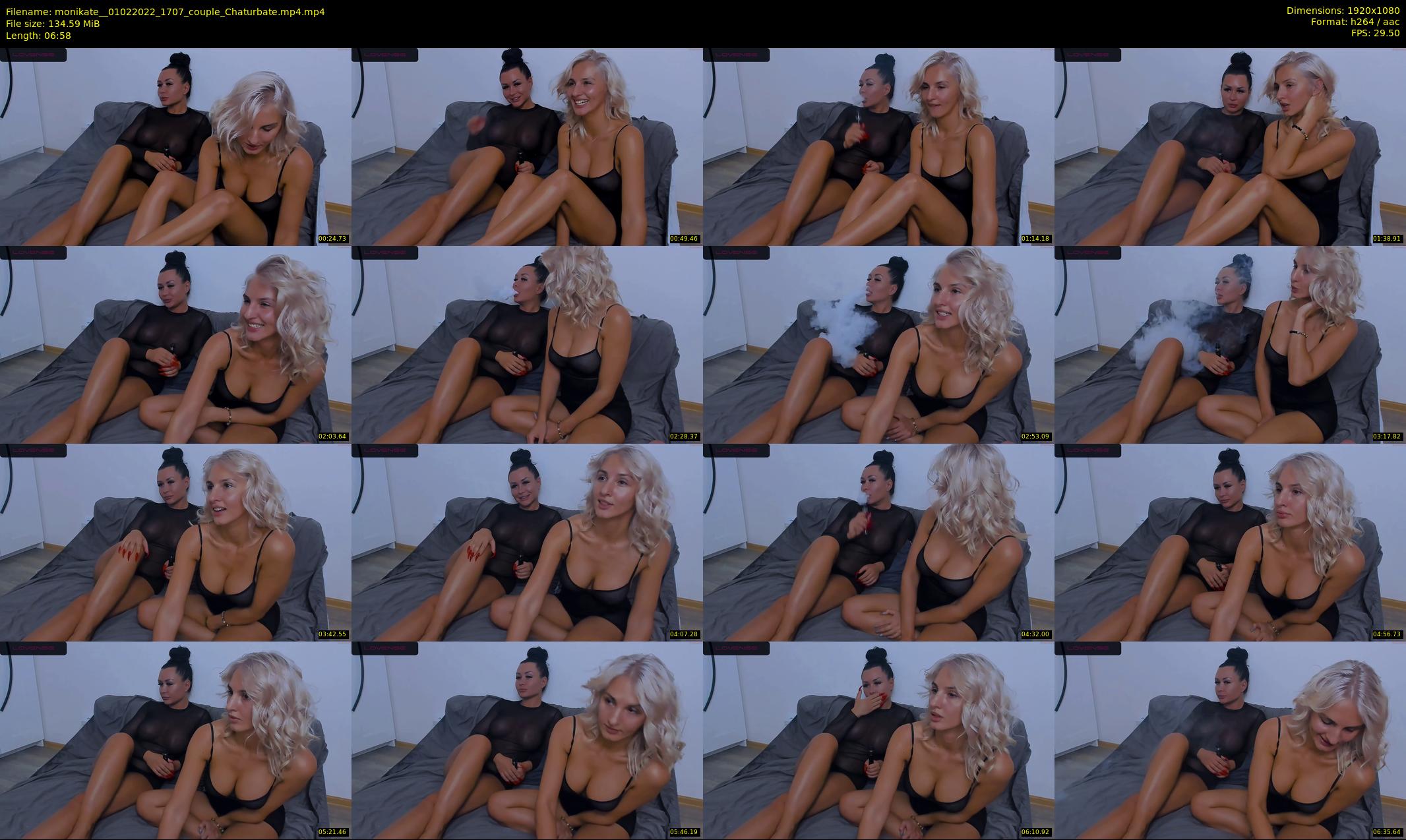 monikate_ — 7 minute Chaturbate couple cam show recording, 1080p, Feb 1, 2022