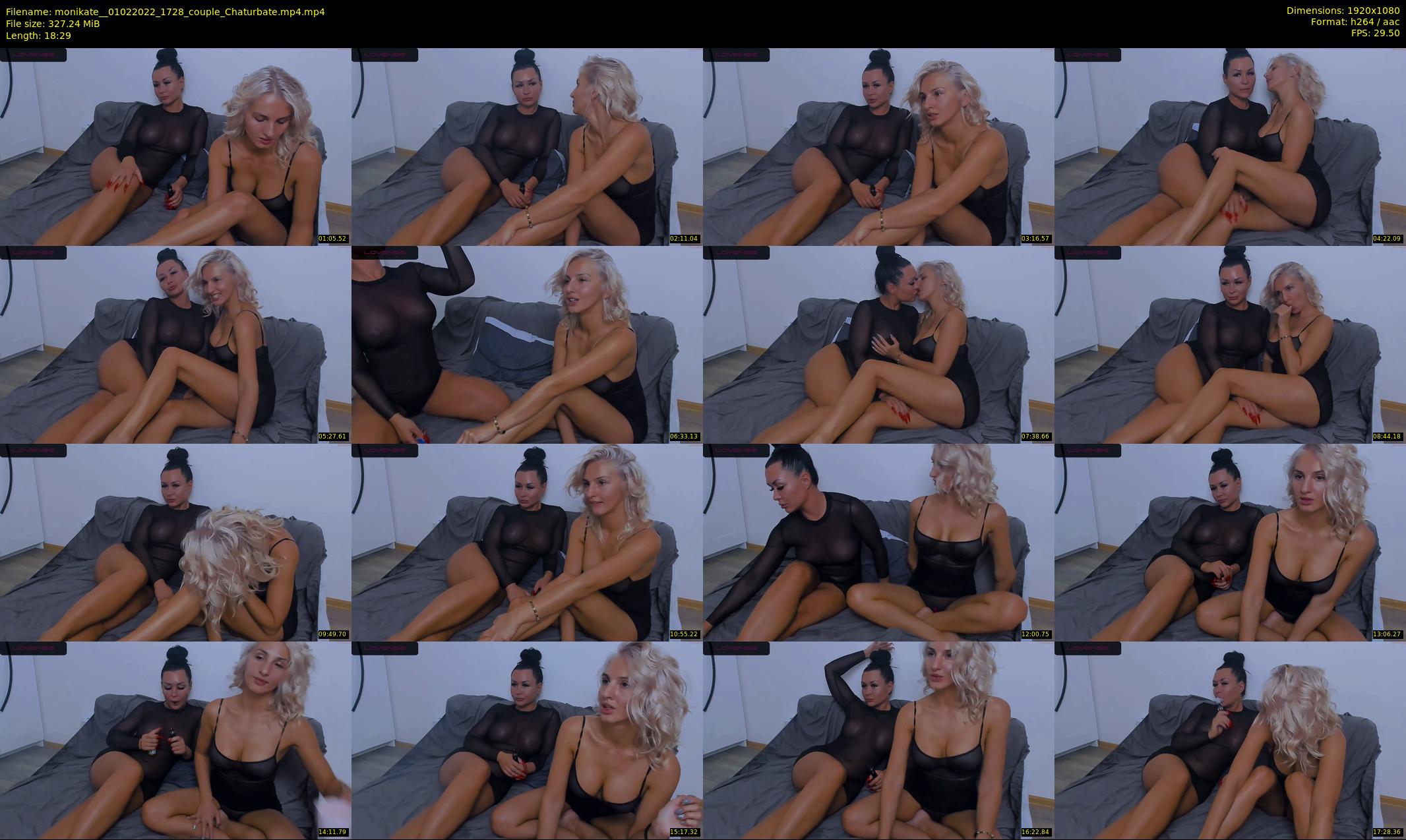 monikate_ — 19 minute Chaturbate couple cam show recording, 1080p, Feb 1, 2022