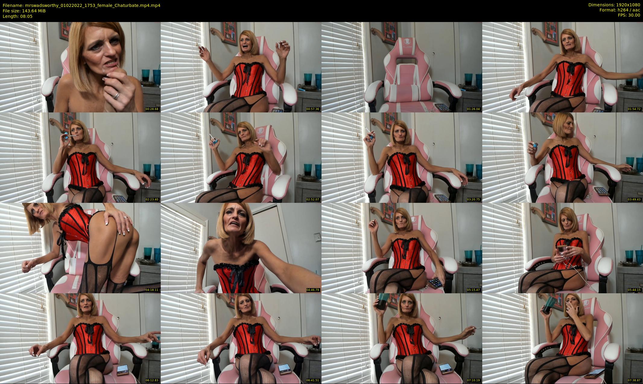 mrswadsworthy — 9 minute Chaturbate female cam show recording, 1080p, Feb 1, 2022