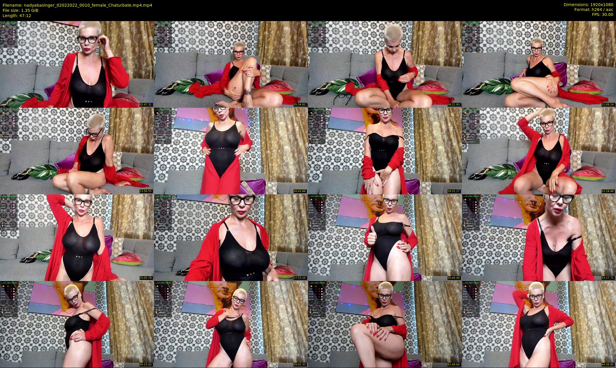 nadyabasinger — 48 minute Chaturbate female cam show recording, 1080p, Feb 2, 2022