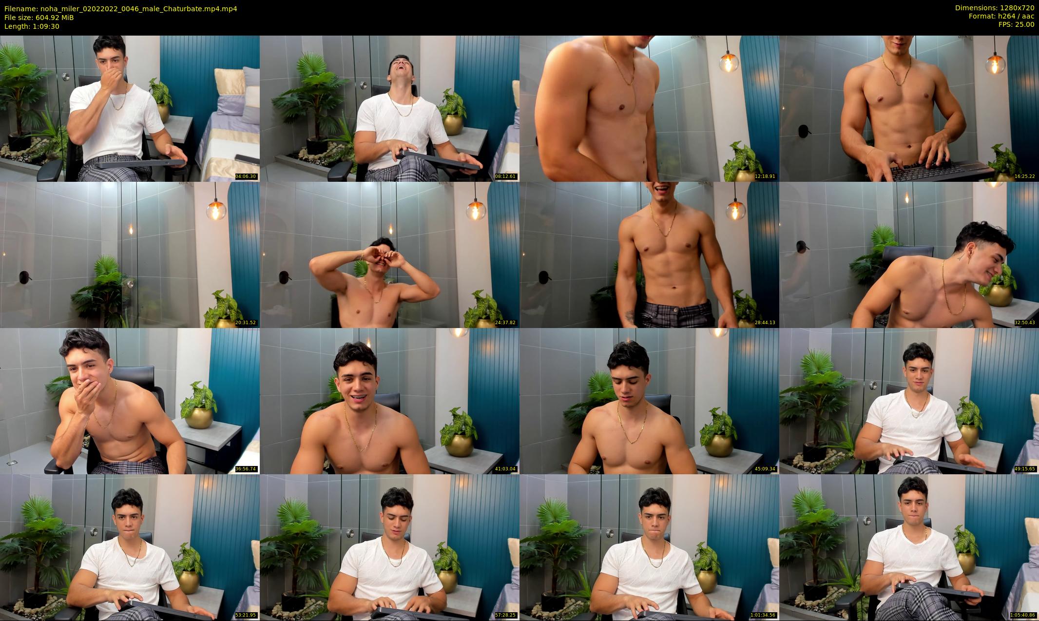 noha_miler — 70 minute Chaturbate male cam show recording, 720p, Feb 2, 2022
