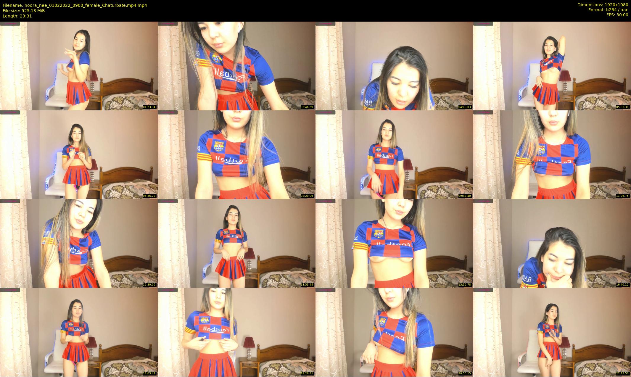 noora_nee — 24 minute Chaturbate female cam show recording, 1080p, Feb 1, 2022