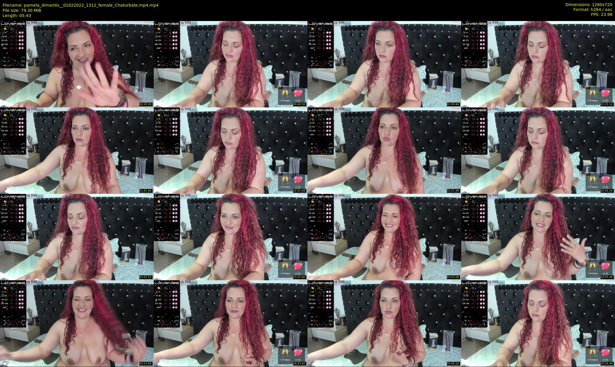 pamela_dimantis_ — 6 minute Chaturbate female cam show recording, 720p, Feb 1, 2022