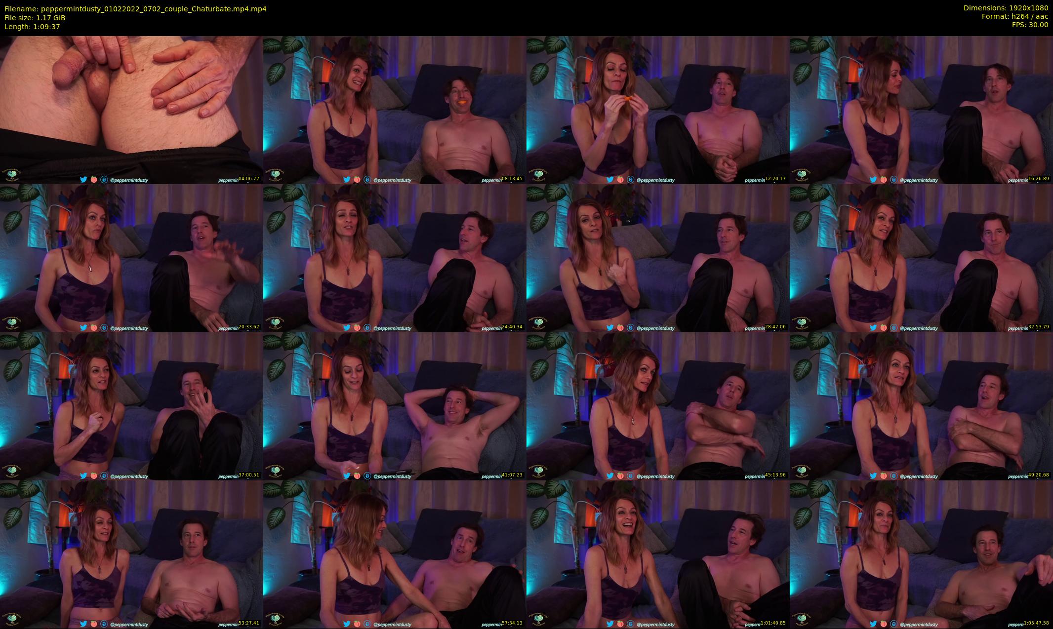 peppermintdusty — 70 minute Chaturbate couple cam show recording, 1080p, Feb 1, 2022