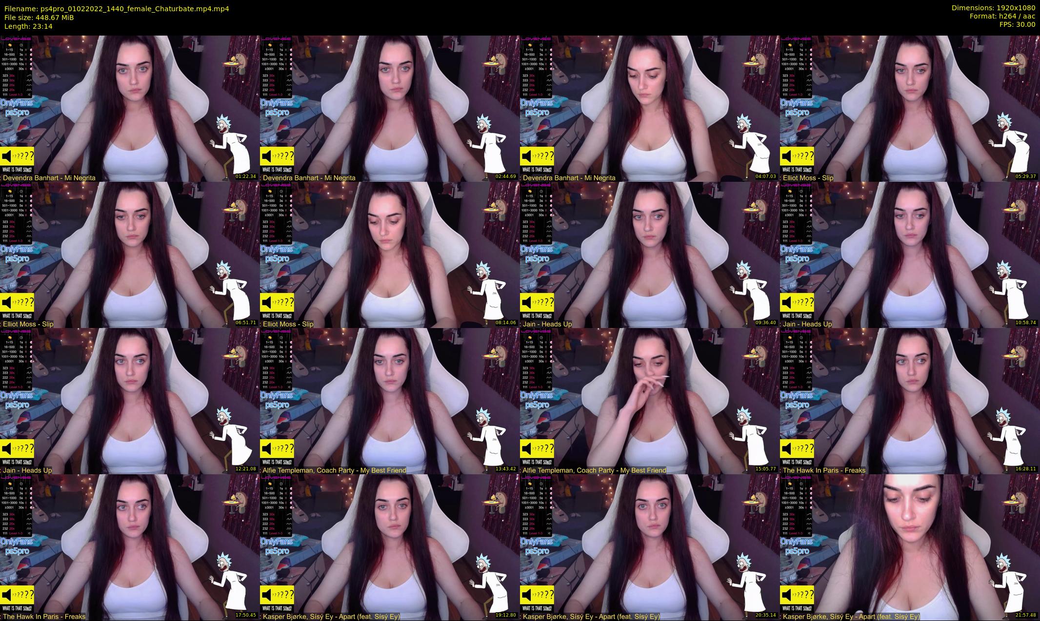 ps4pro — 24 minute Chaturbate female cam show recording, 1080p, Feb 1, 2022
