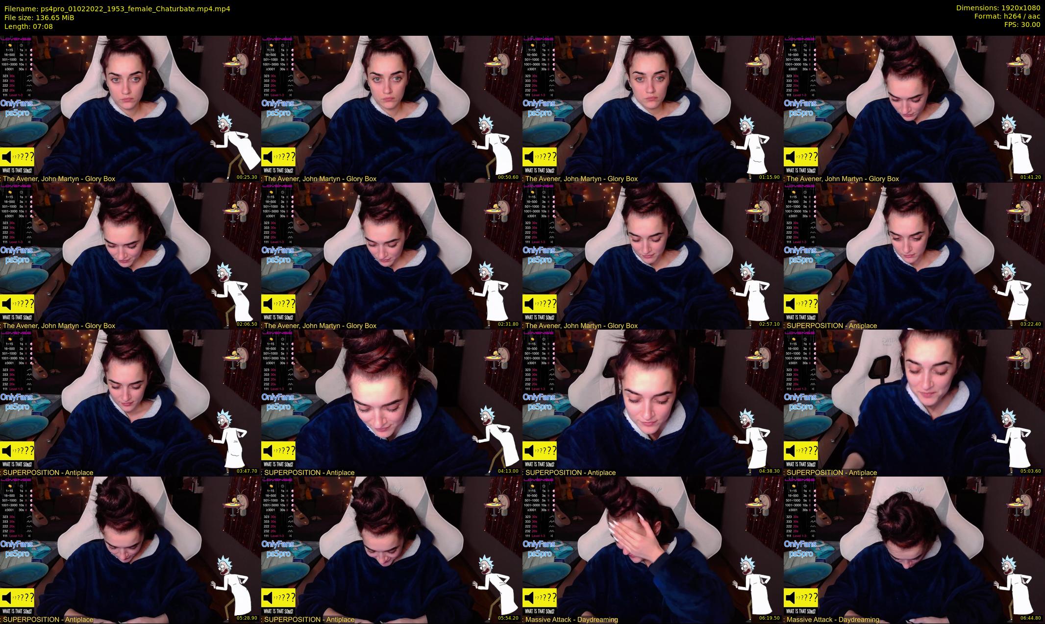 ps4pro — 8 minute Chaturbate female cam show recording, 1080p, Feb 1, 2022