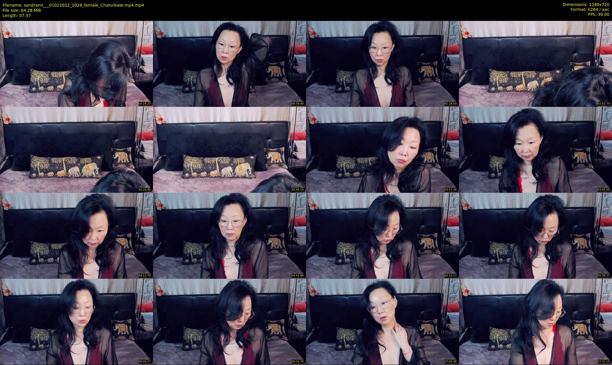 sandrami__ — 8 minute Chaturbate female cam show recording, 720p, Feb 1, 2022