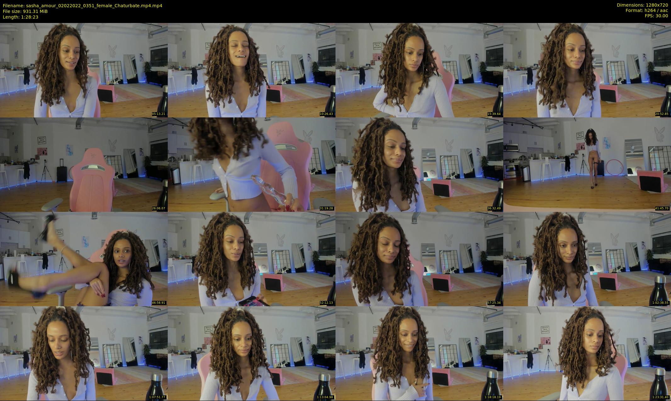 sasha_amour — 89 minute Chaturbate female cam show recording, 720p, Feb 2, 2022