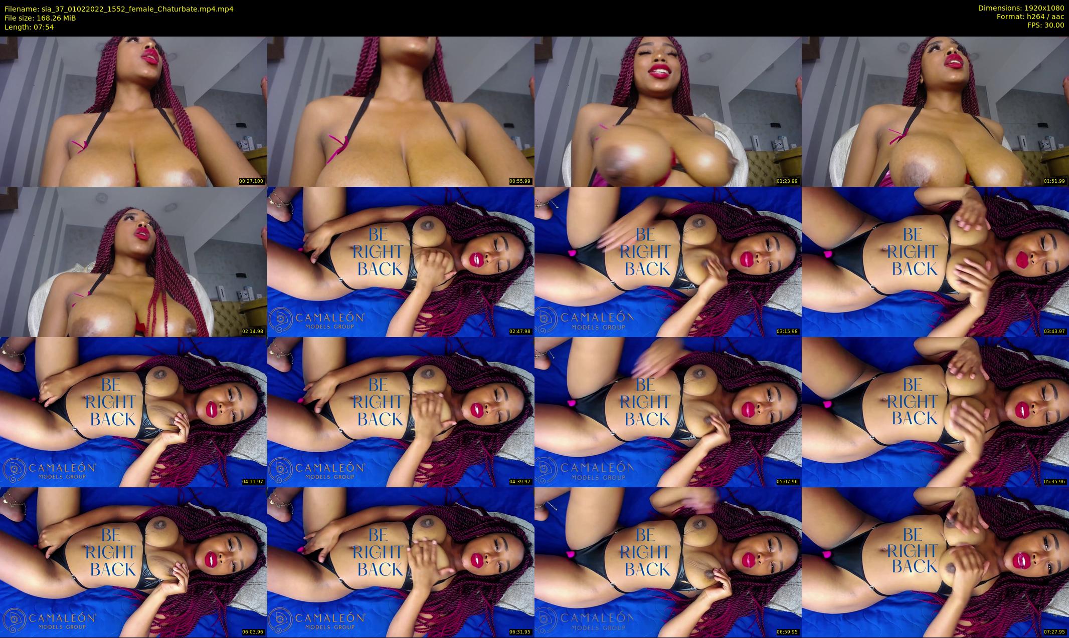 sia_37 — 8 minute Chaturbate female cam show recording, 1080p, Feb 1, 2022