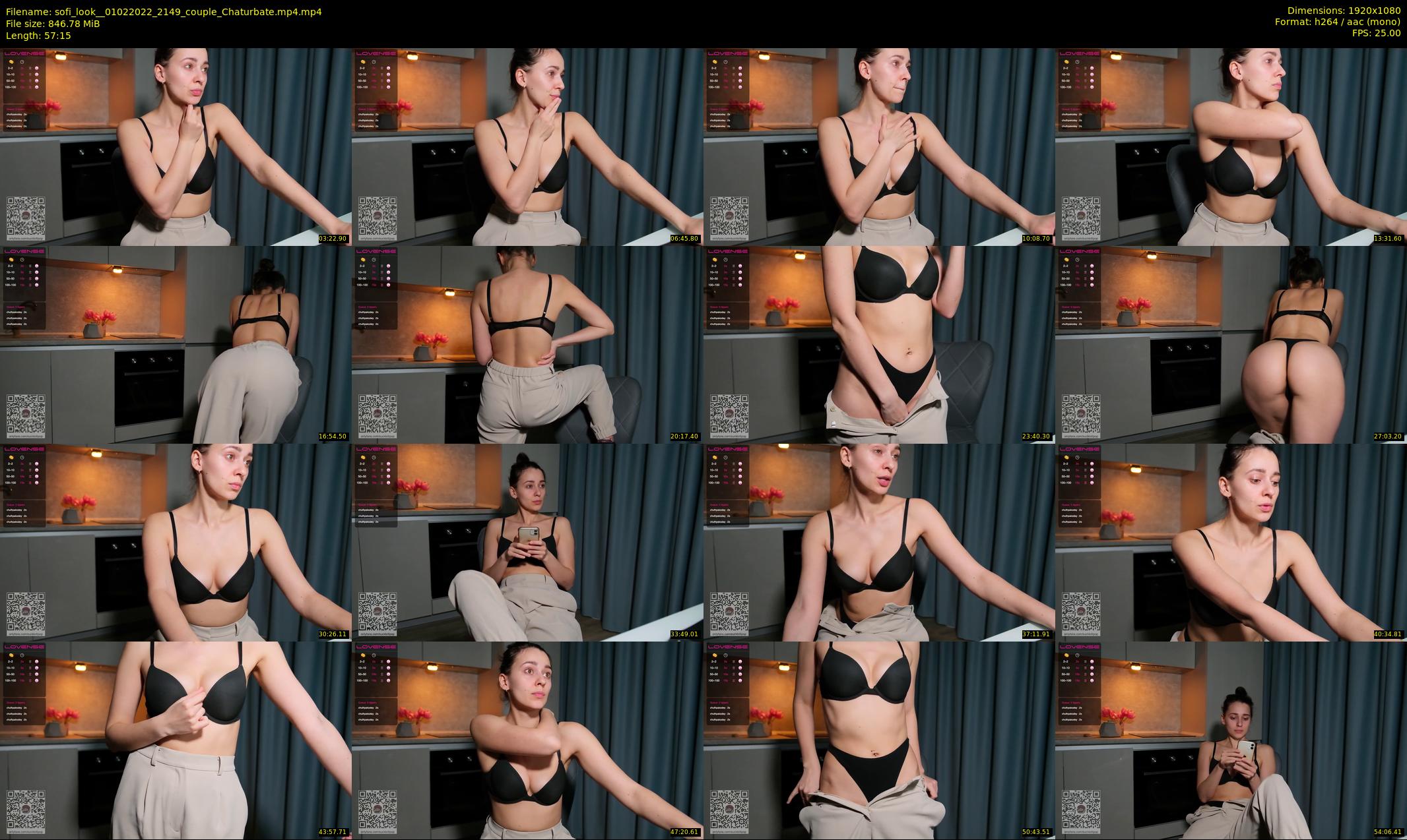 sofi_look_ — 58 minute Chaturbate couple cam show recording, 1080p, Feb 1, 2022
