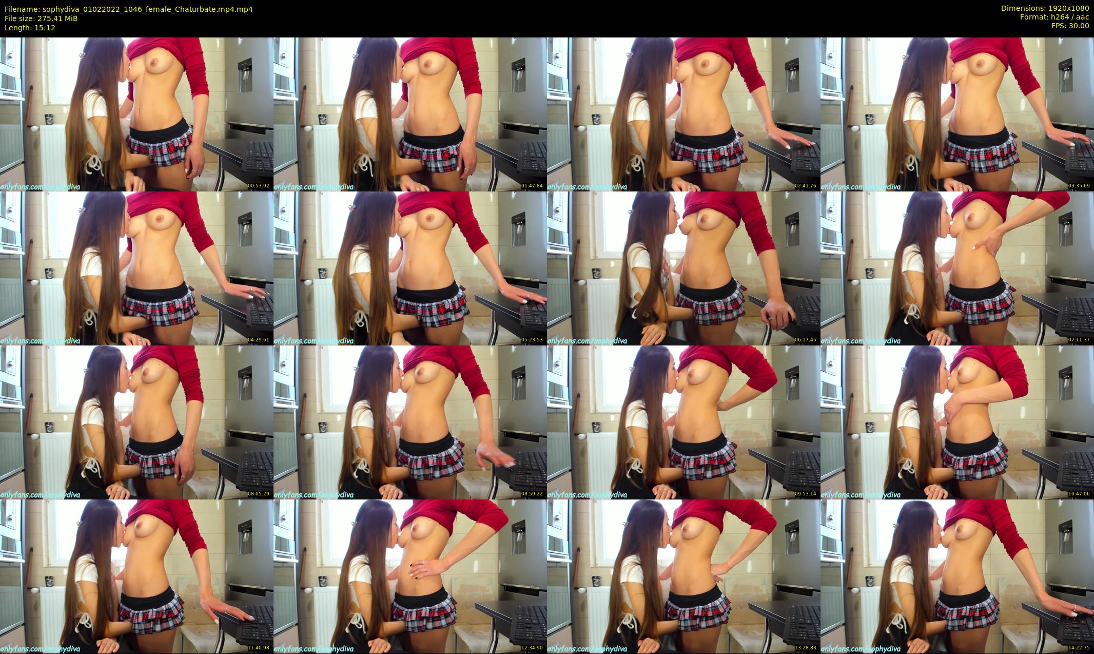 sophydiva — 16 minute Chaturbate female cam show recording, 1080p, Feb 1, 2022