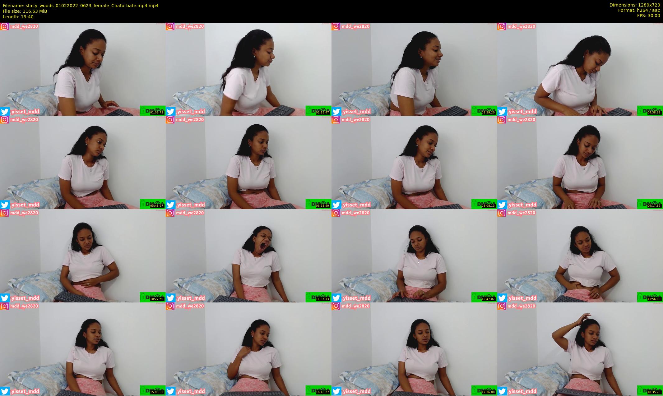 stacy_woods — 20 minute Chaturbate female cam show recording, 720p, Feb 1, 2022