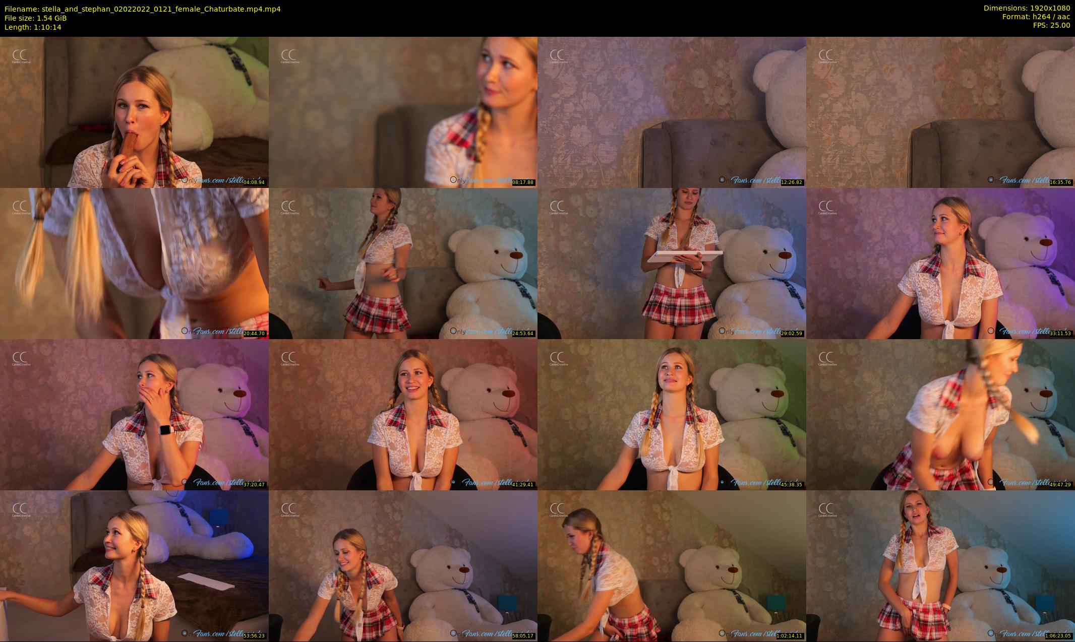 stella_and_stephan — 71 minute Chaturbate couple cam show recording, 1080p, Feb 2, 2022