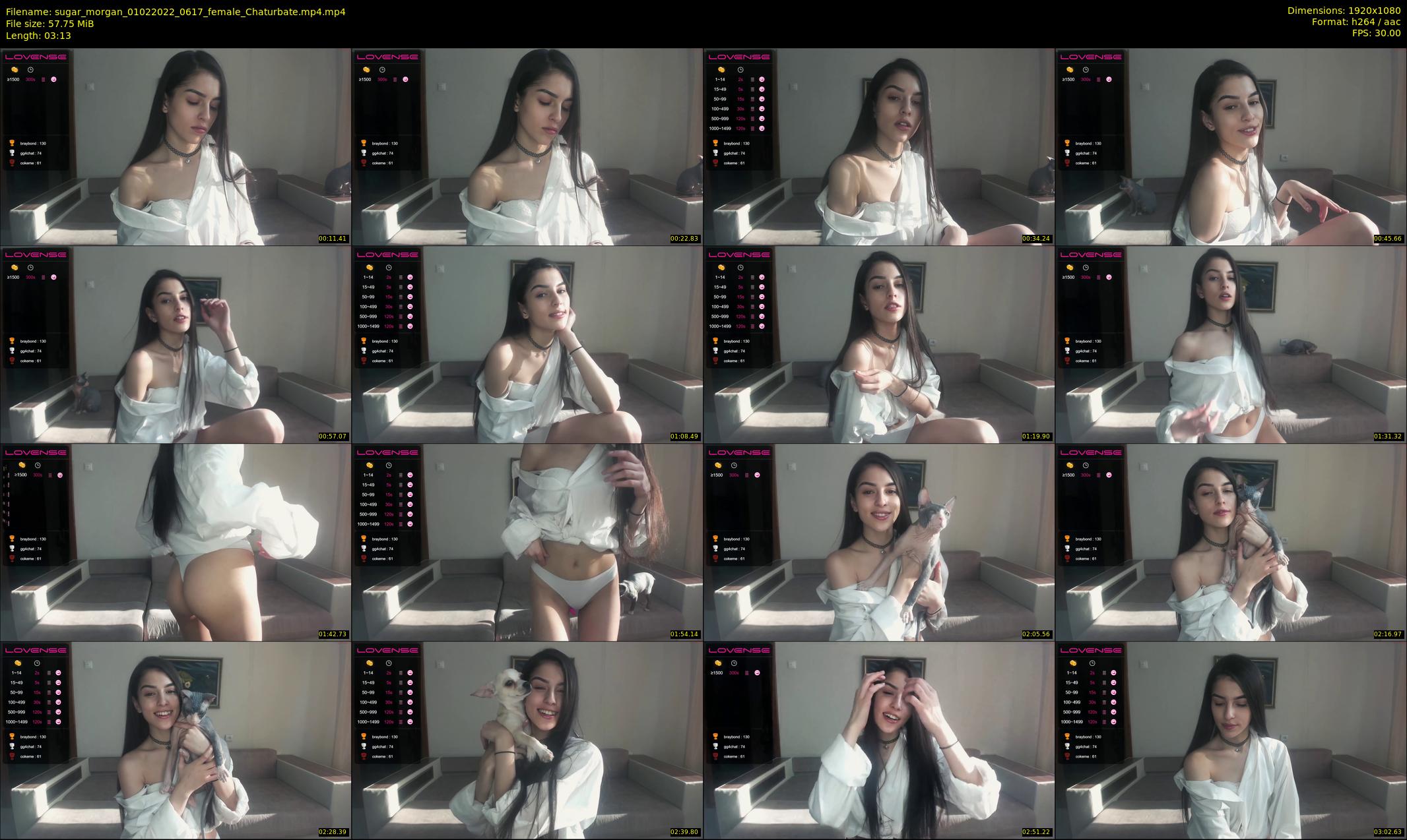 sugar_morgan — 4 minute Chaturbate female cam show recording, 1080p, Feb 1, 2022