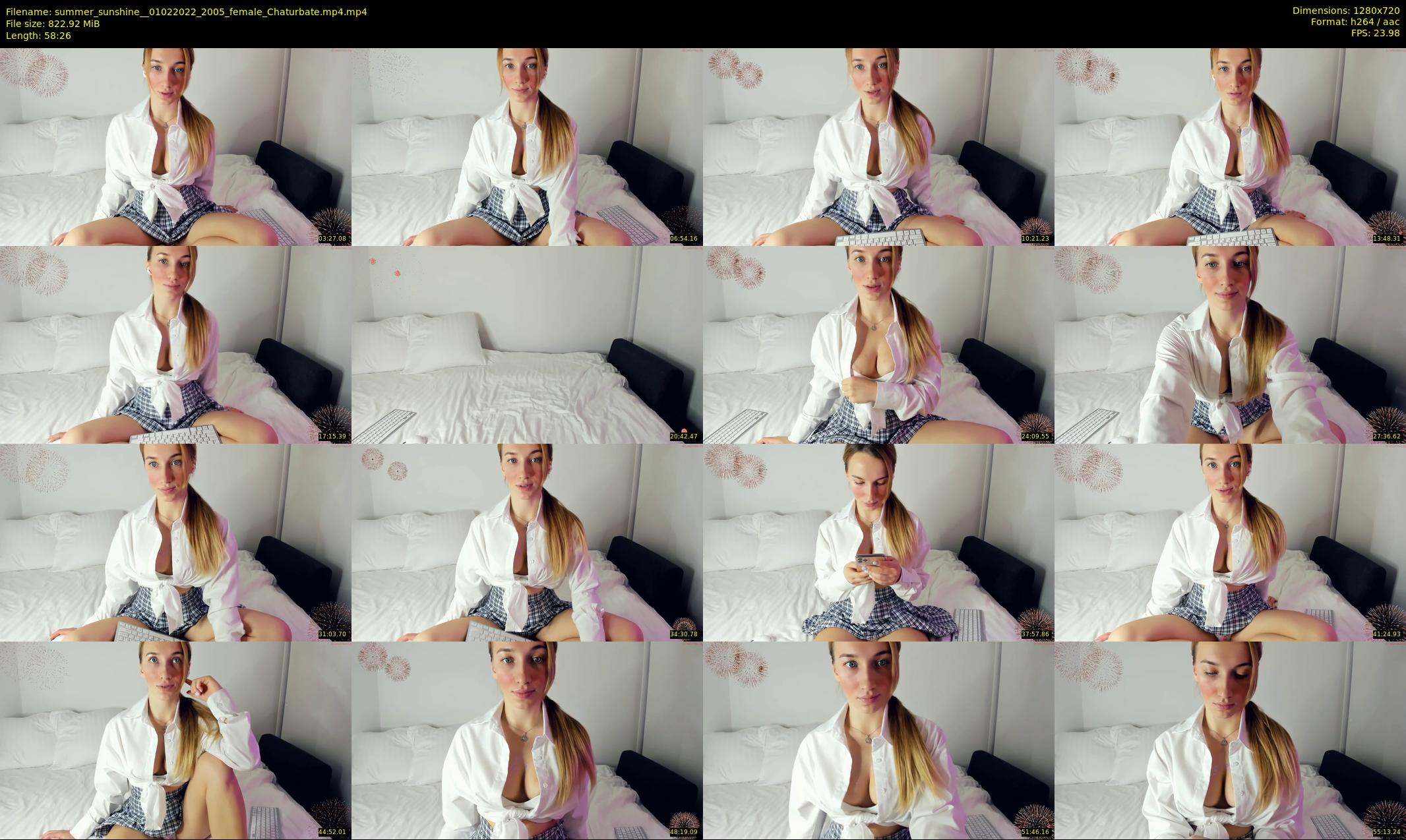 summer_sunshine_ — 59 minute Chaturbate female cam show recording, 720p, Feb 1, 2022