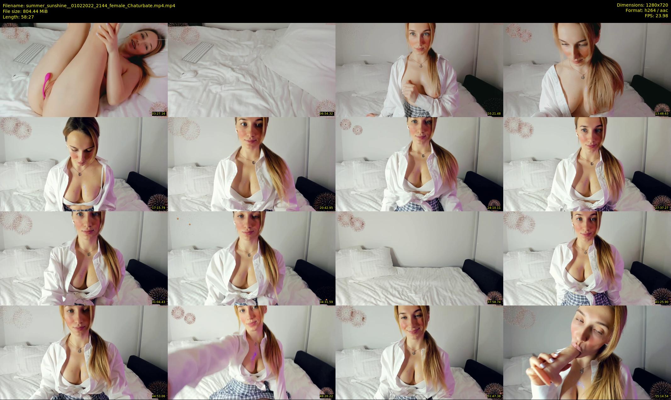 summer_sunshine_ — 59 minute Chaturbate female cam show recording, 720p, Feb 1, 2022