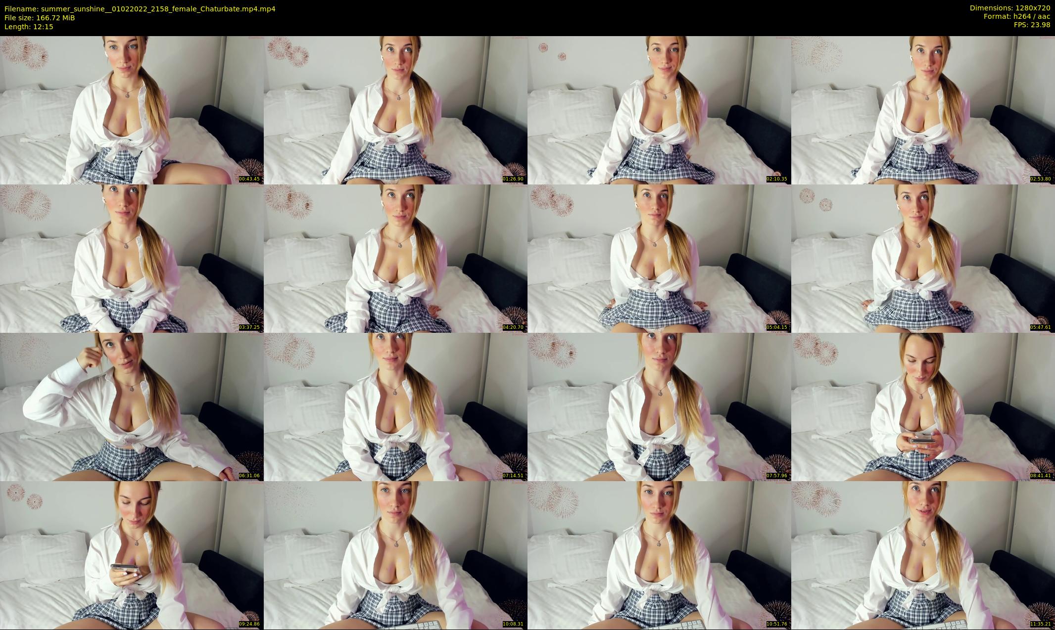 summer_sunshine_ — 13 minute Chaturbate female cam show recording, 720p, Feb 1, 2022