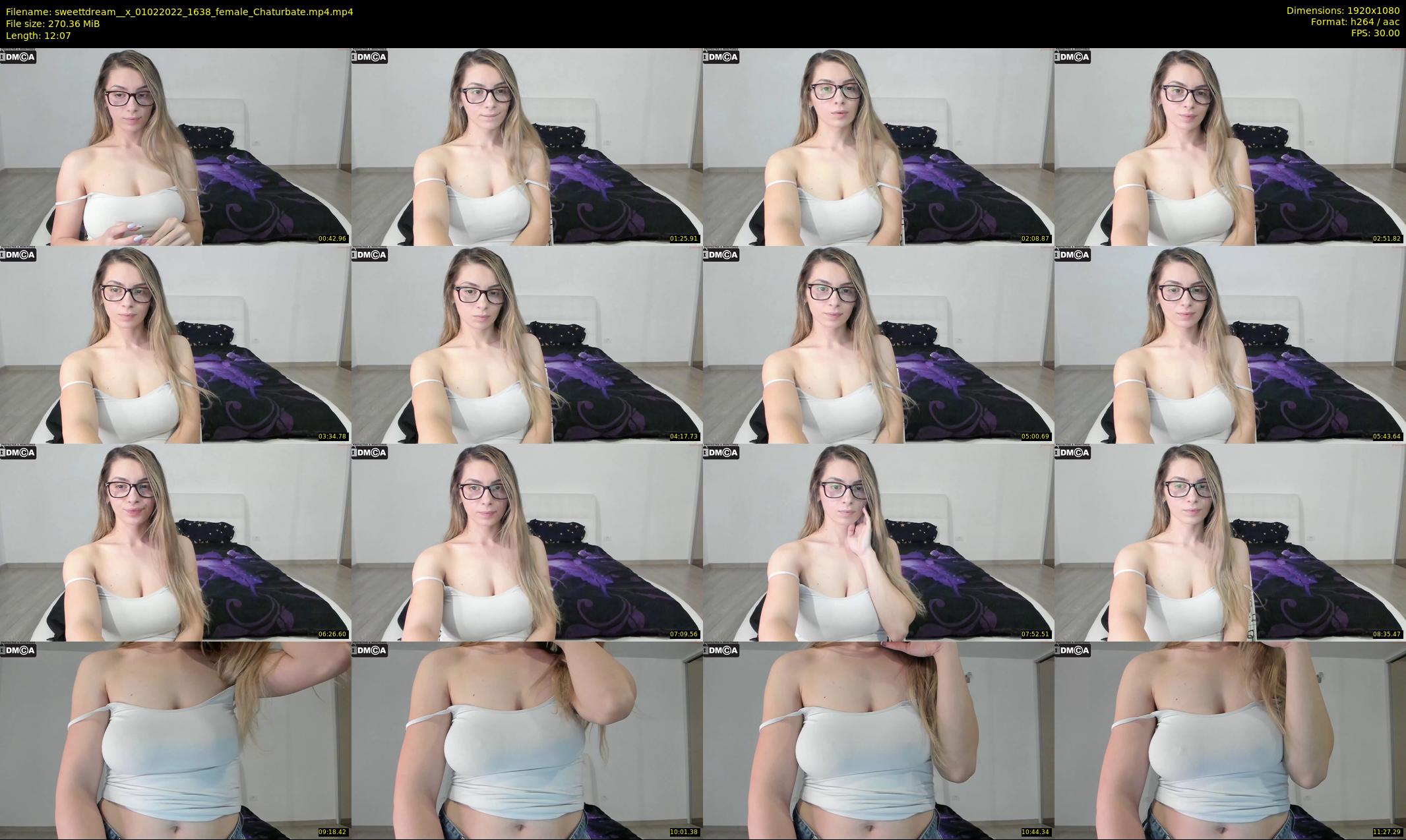 sweettdream__x — 13 minute Chaturbate female cam show recording, 1080p, Feb 1, 2022