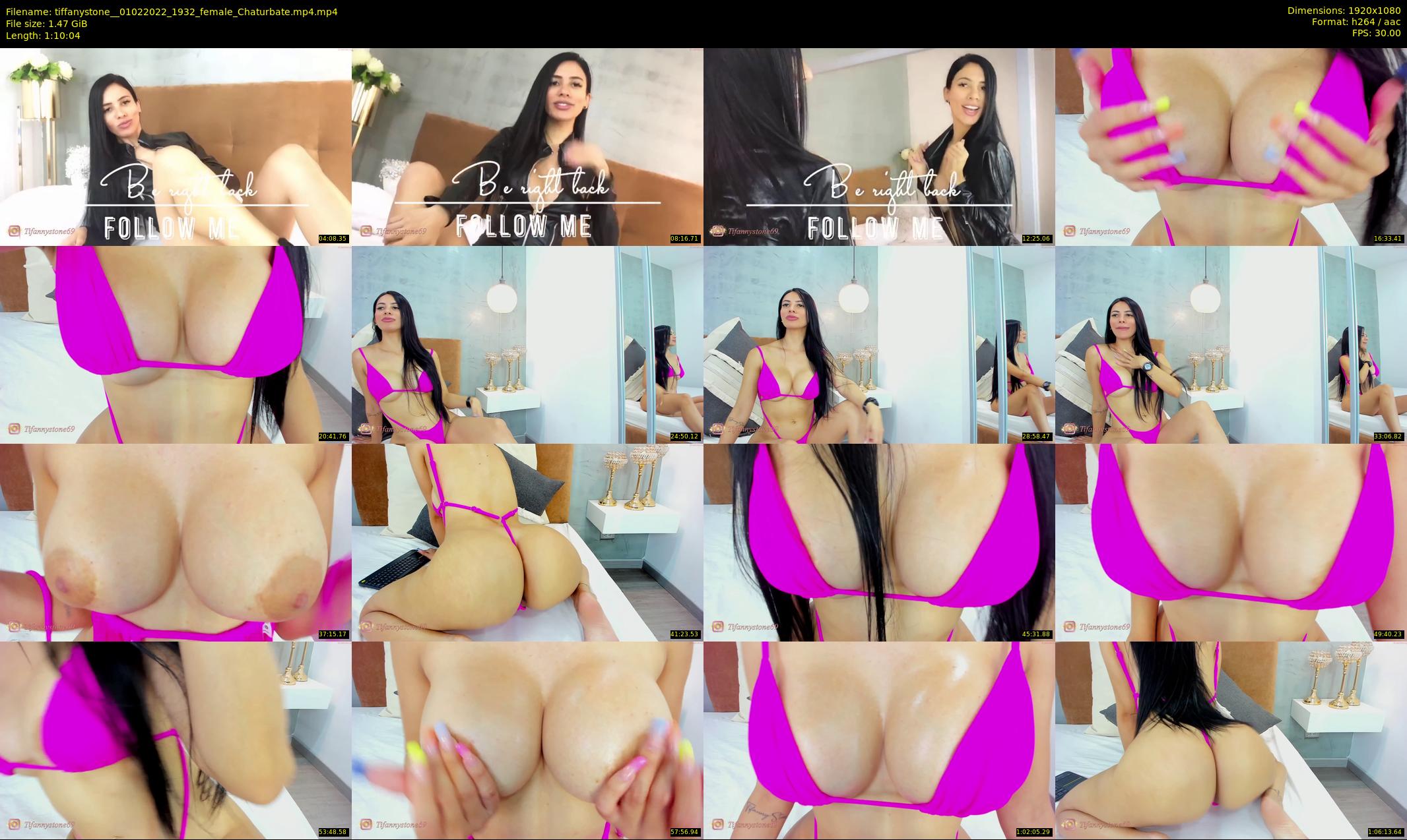 tiffanystone_ — 71 minute Chaturbate female cam show recording, 1080p, Feb 1, 2022