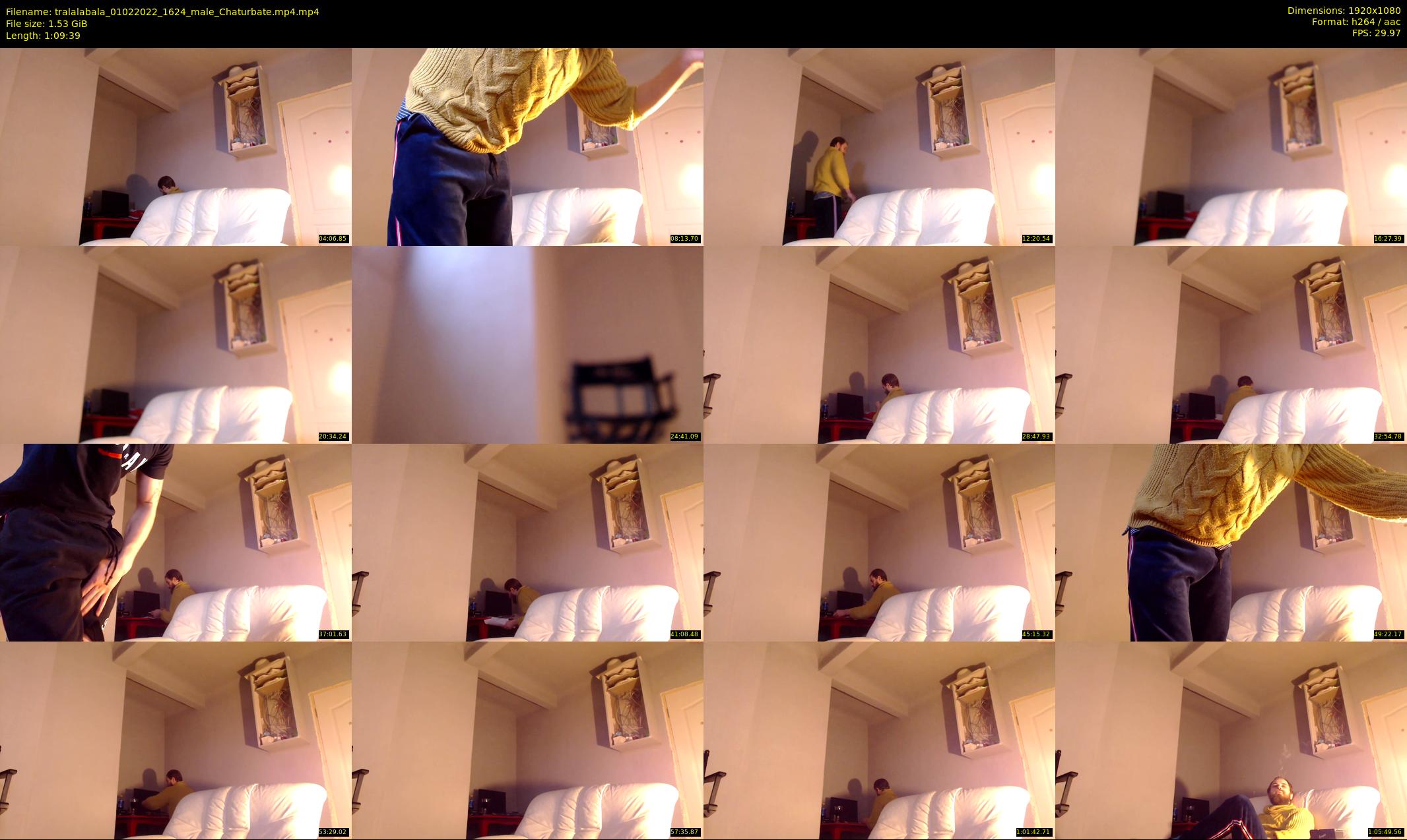 tralalabala — 70 minute Chaturbate male cam show recording, 1080p, Feb 1, 2022
